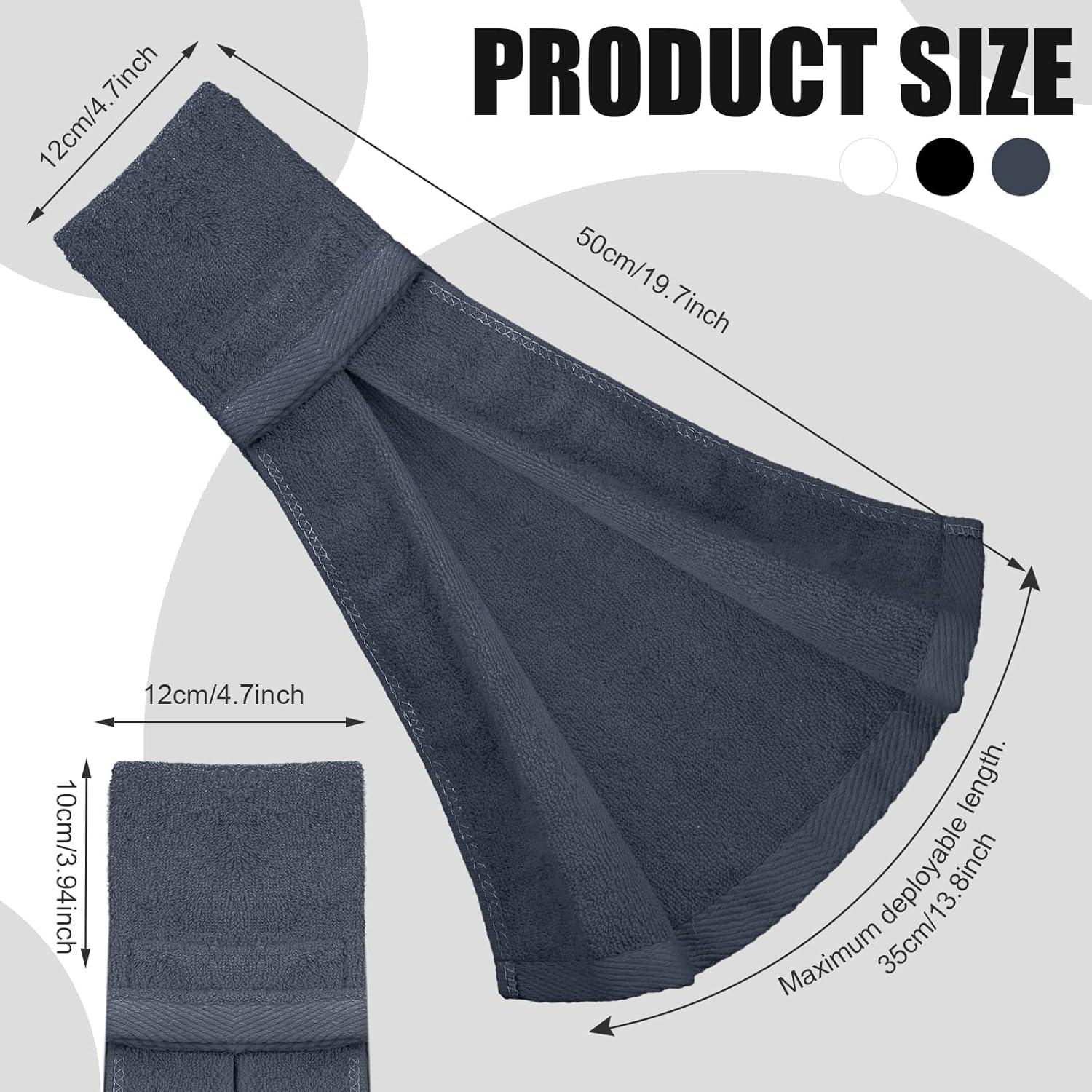 Toallas de Mano de Algodón Moukeren 6 Pcs para Deportes