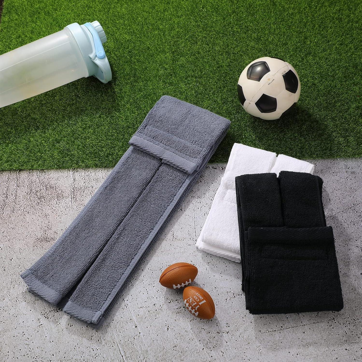 Toallas de Mano de Algodón Moukeren 6 Pcs para Deportes