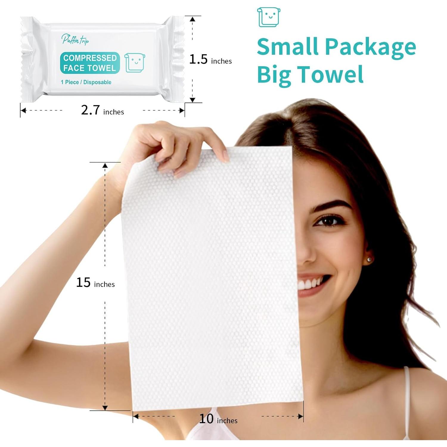 Toallas Faciales Desechables 28 PCS 38x25 cm Gruesas y Suaves