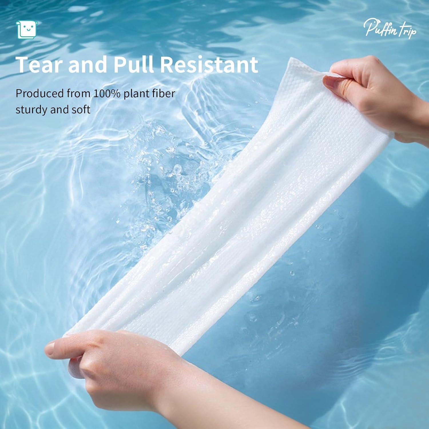 Toallas Faciales Desechables 28 PCS 38x25 cm Gruesas y Suaves