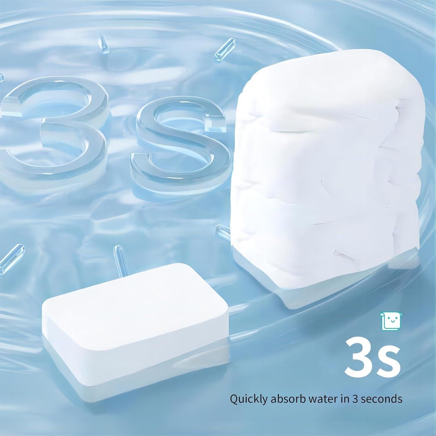 Toallas Faciales Desechables 28 PCS 38x25 cm Gruesas y Suaves