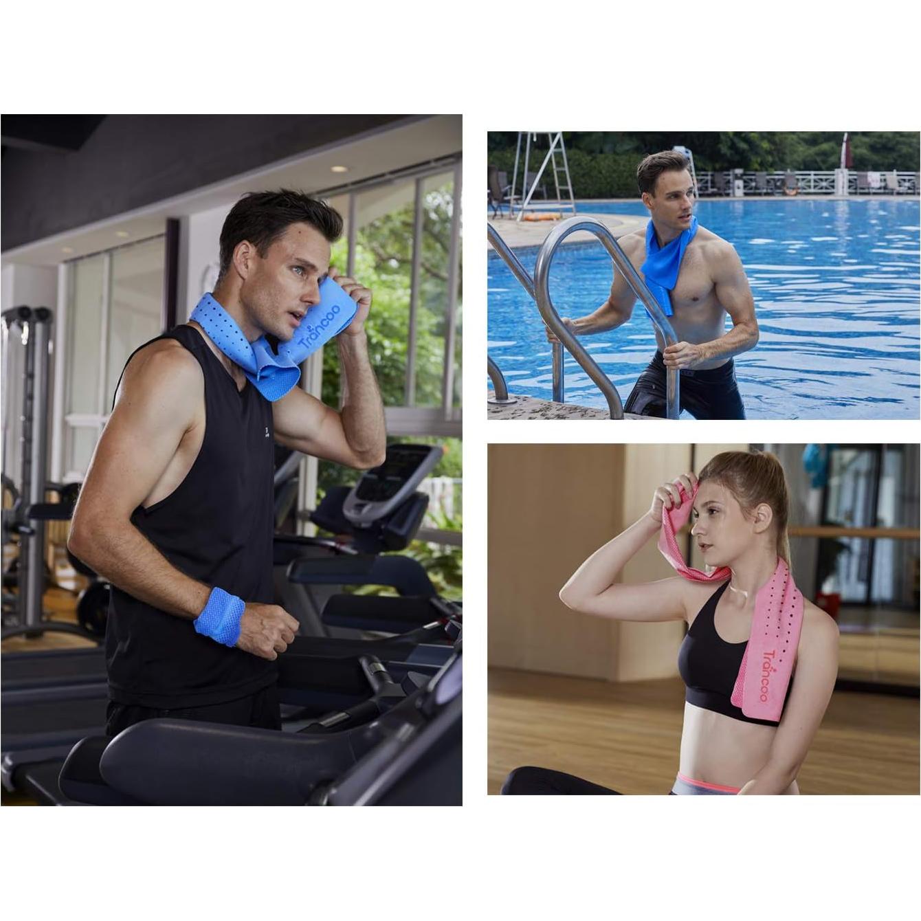 Toalla Enfriadora PVA Trancoo 83.82x19.94cm 4 Unidades