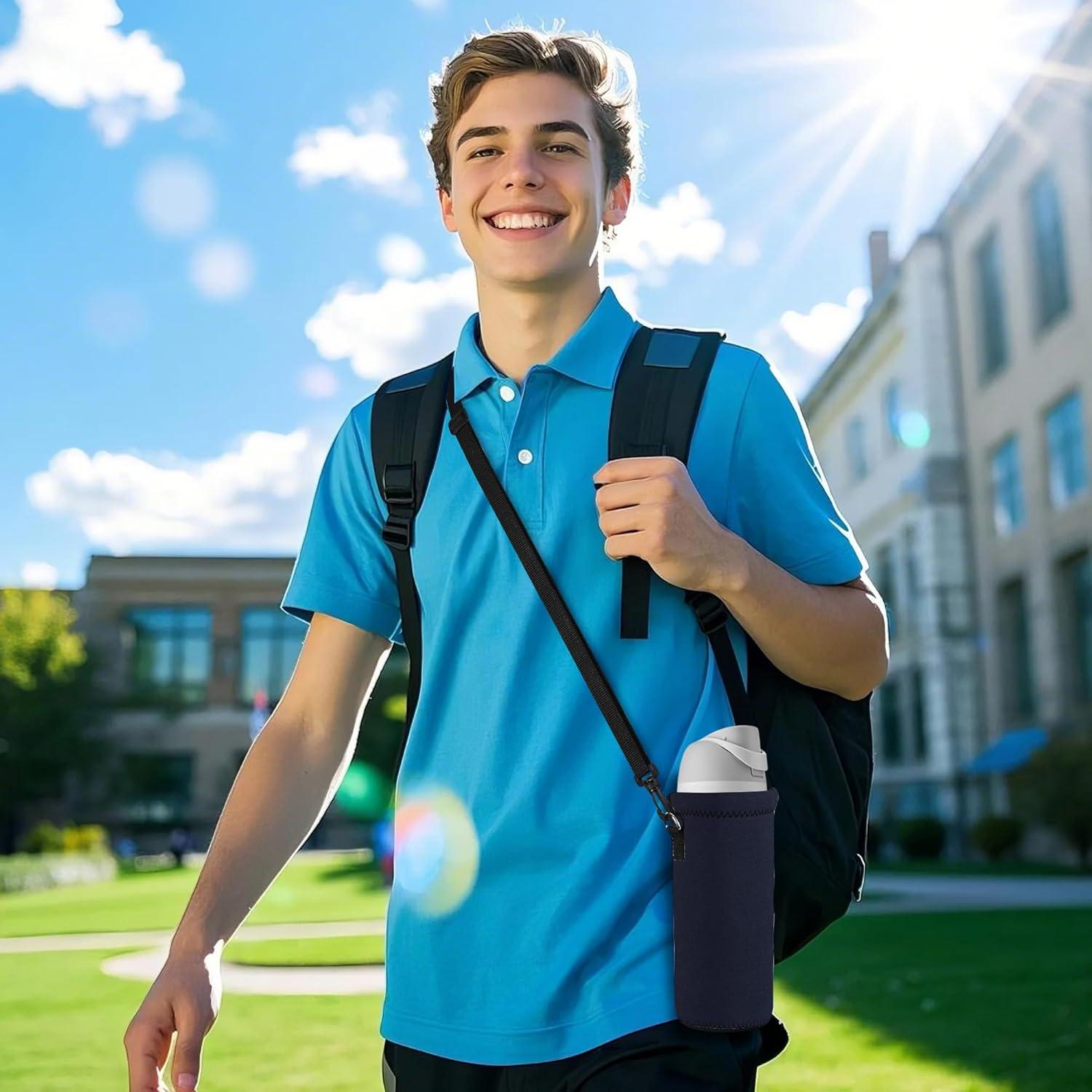 Bolsa de Transporte AUPET para Botellas 500ml Neopreno Negro