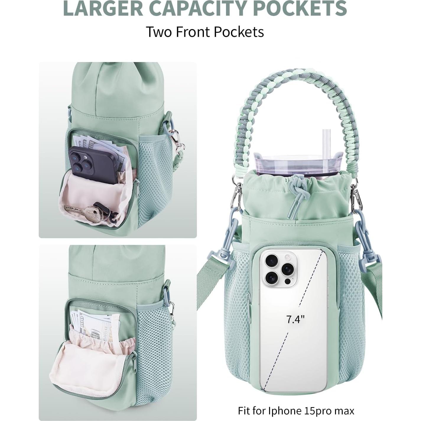 Bolsa Portadora de Botella de Agua Sportsnew Verde 3.6L