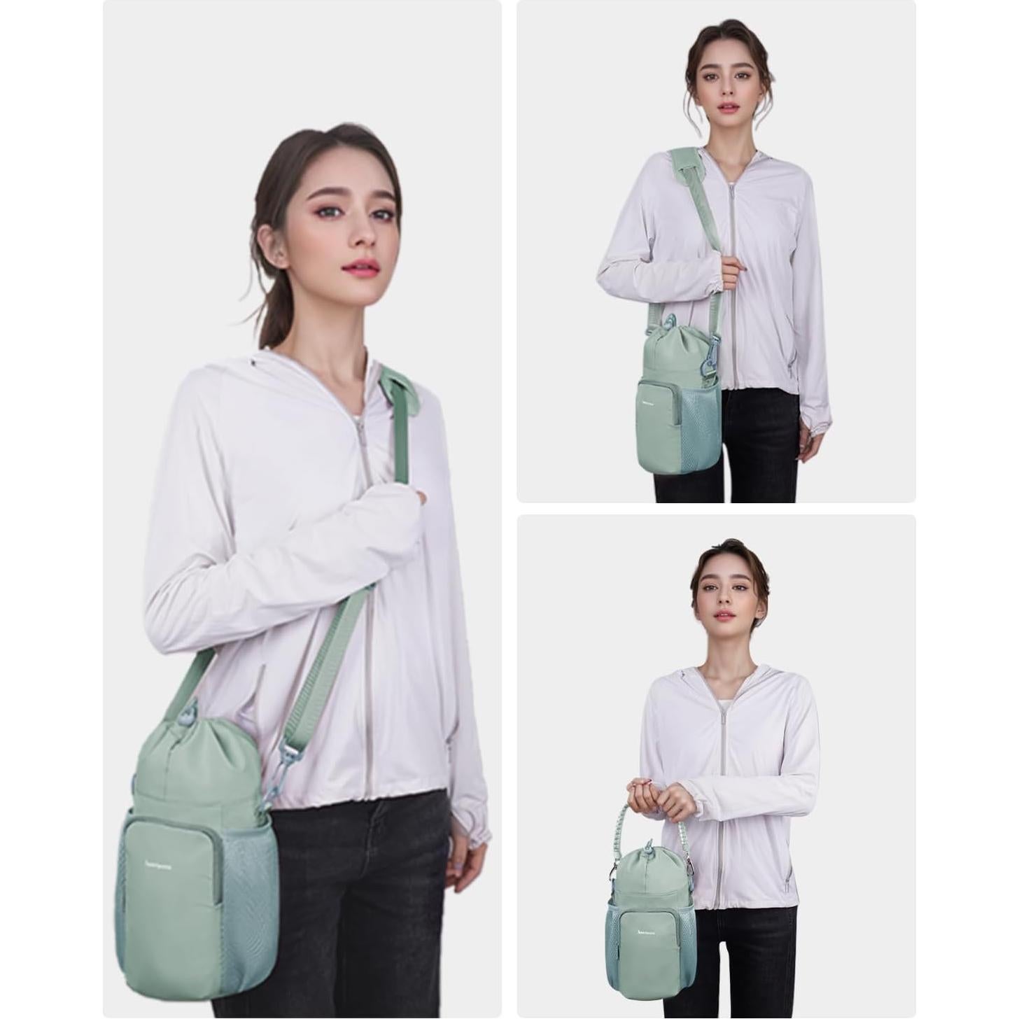 Bolsa Portadora de Botella de Agua Sportsnew Verde 3.6L