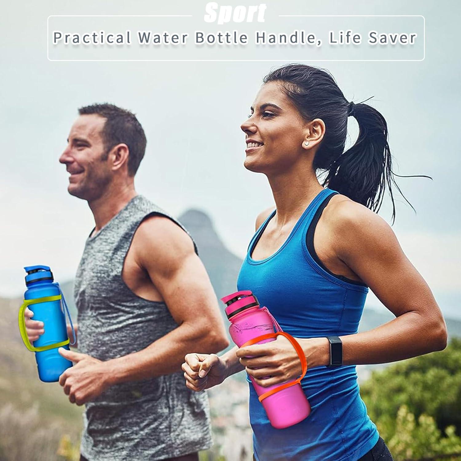 Soporte para Botellas de Agua PDFans - 4 Piezas Silicona Ajustable