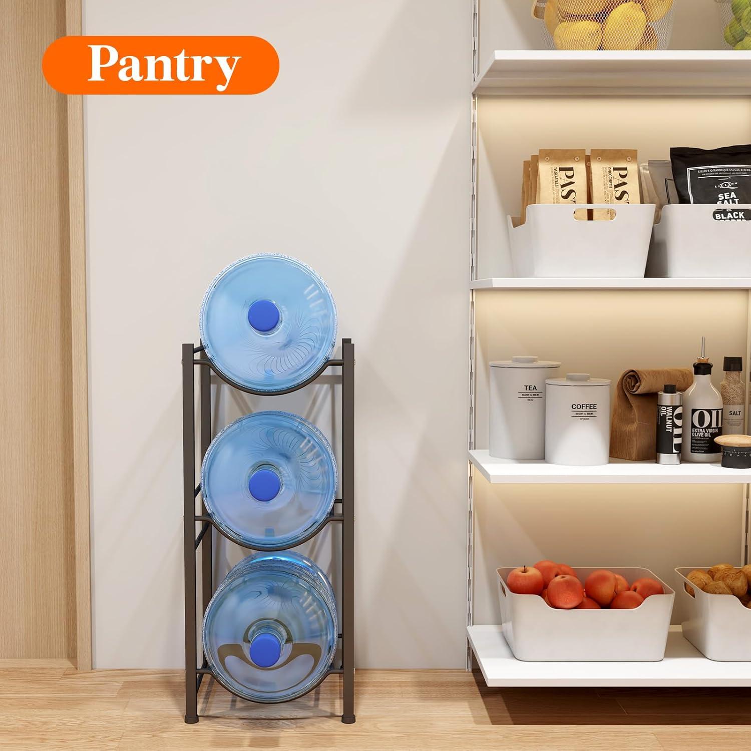 Soporte para Jarras de Agua 3 Ranuras Lifewit - Negro