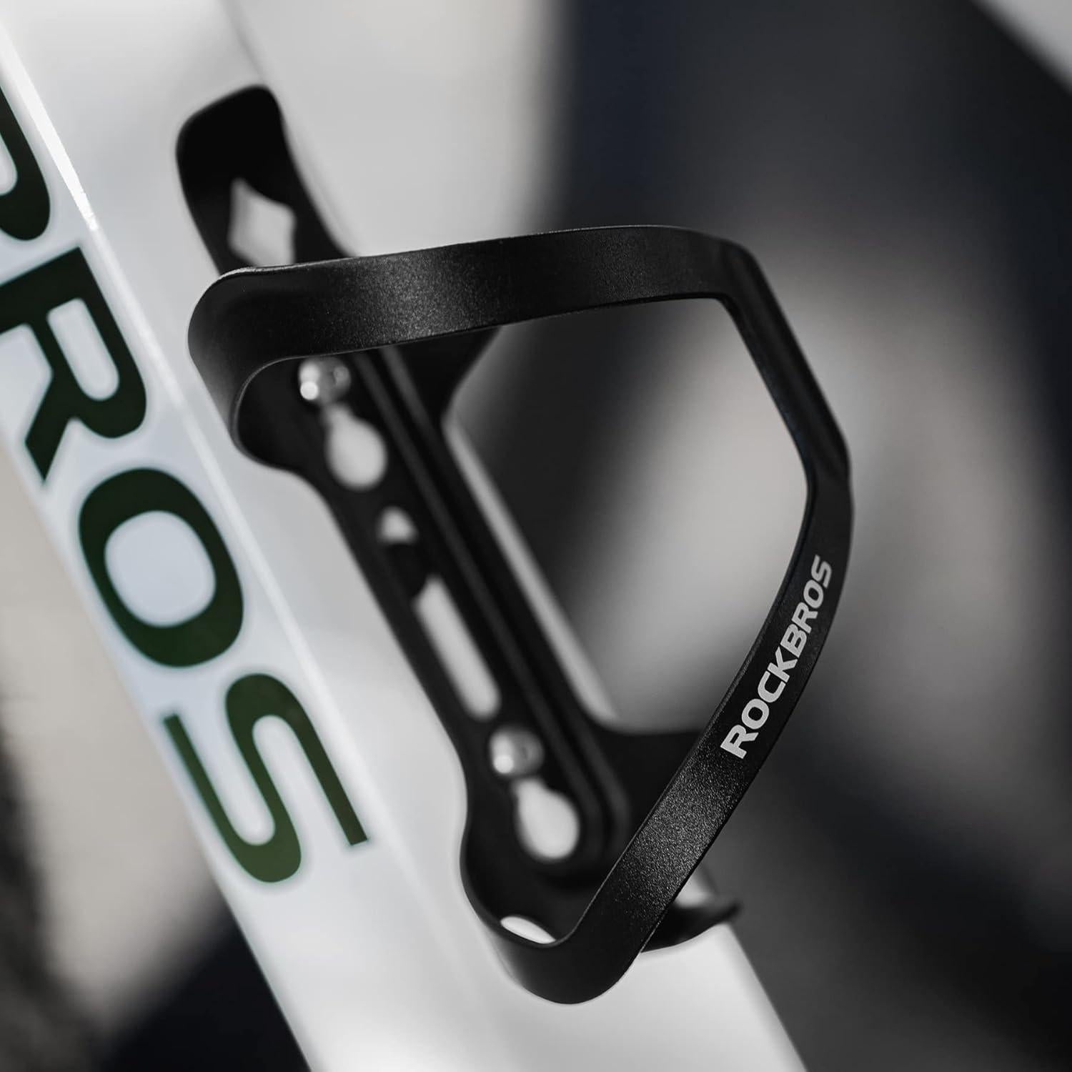 Soporte para Botella de Agua ROCKBROS de Aluminio Negro