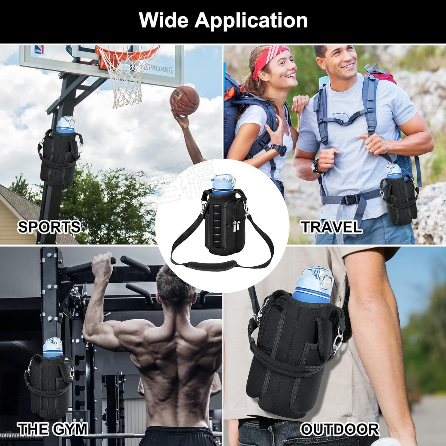 Bolsa de Gimnasio Magnética Panmout con Botella 800 ml