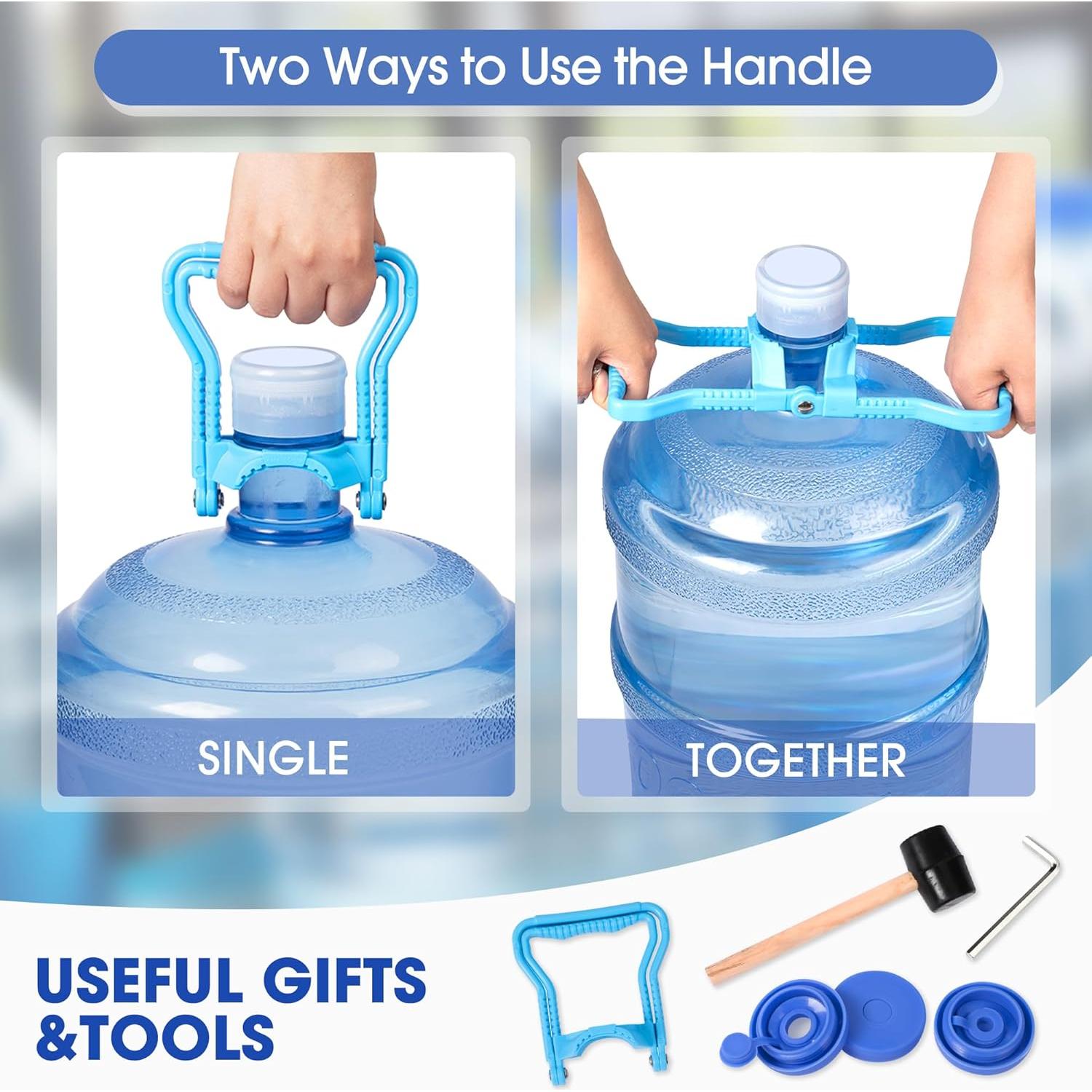 Organizador de Jarras de Agua Klvied 5 Niveles Acero Negro