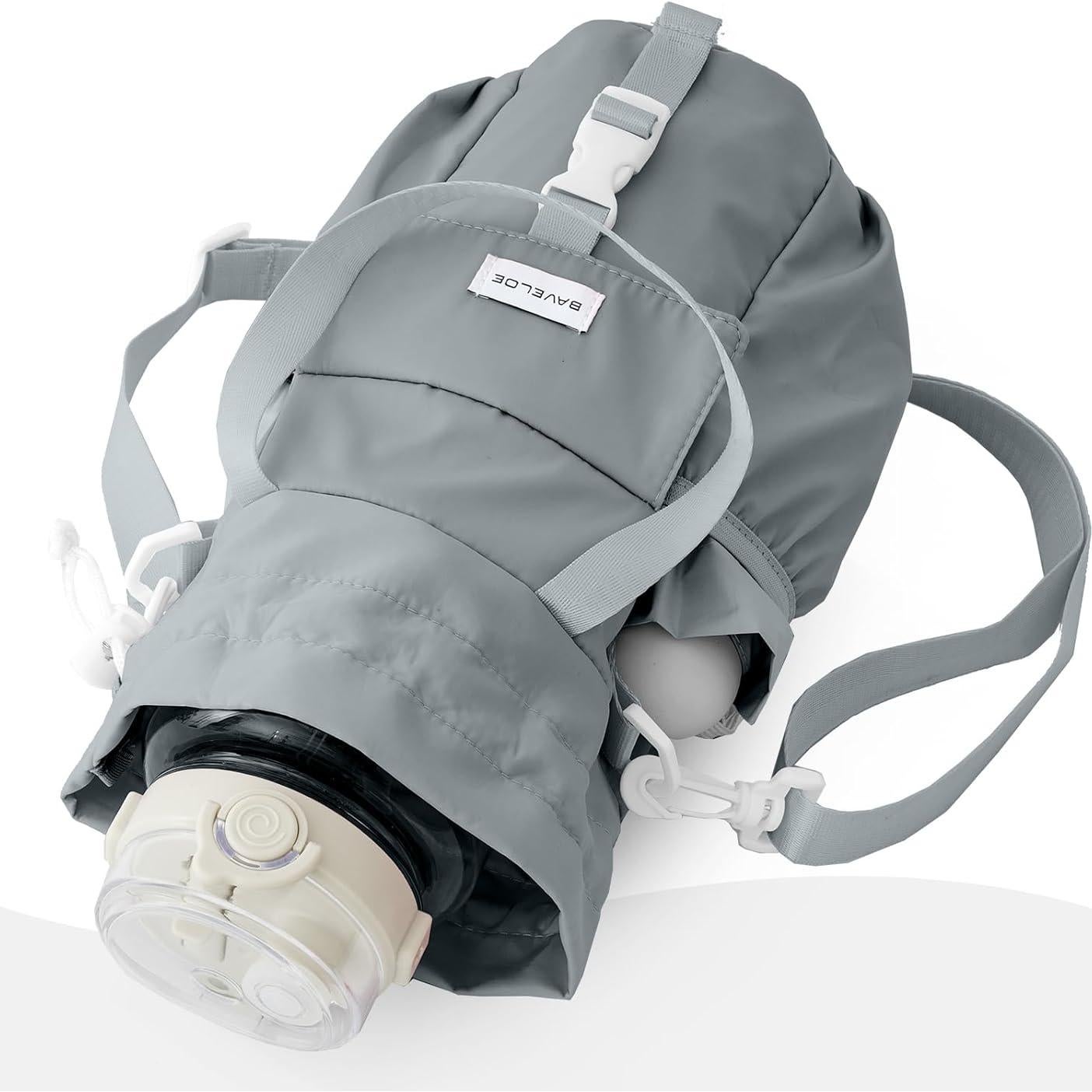 Soporte para Botellas de Agua BAVELOE 0.95L a 1.89L Gris