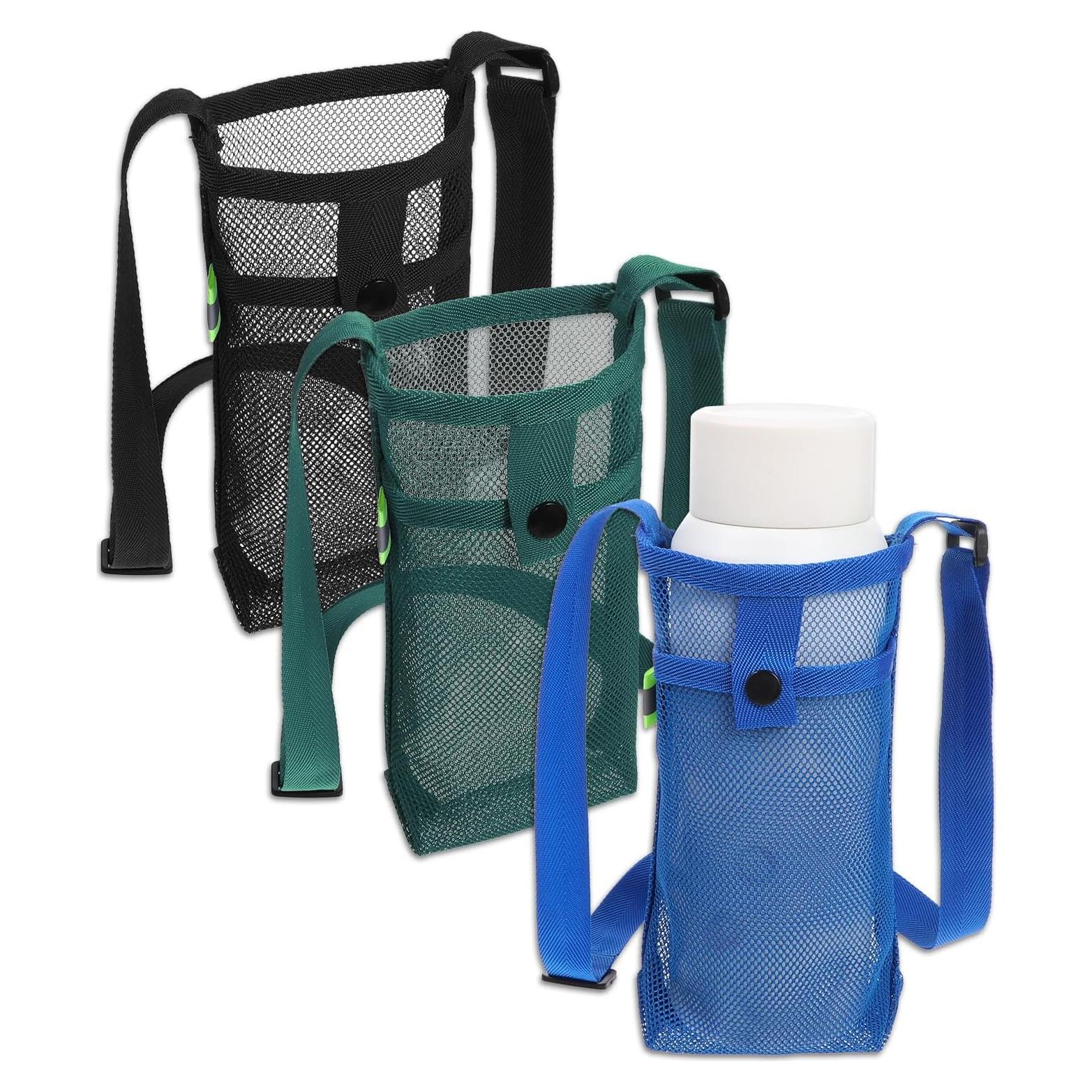 Portabotellas de Agua Ptwola 3 Piezas con Correa Ajustable