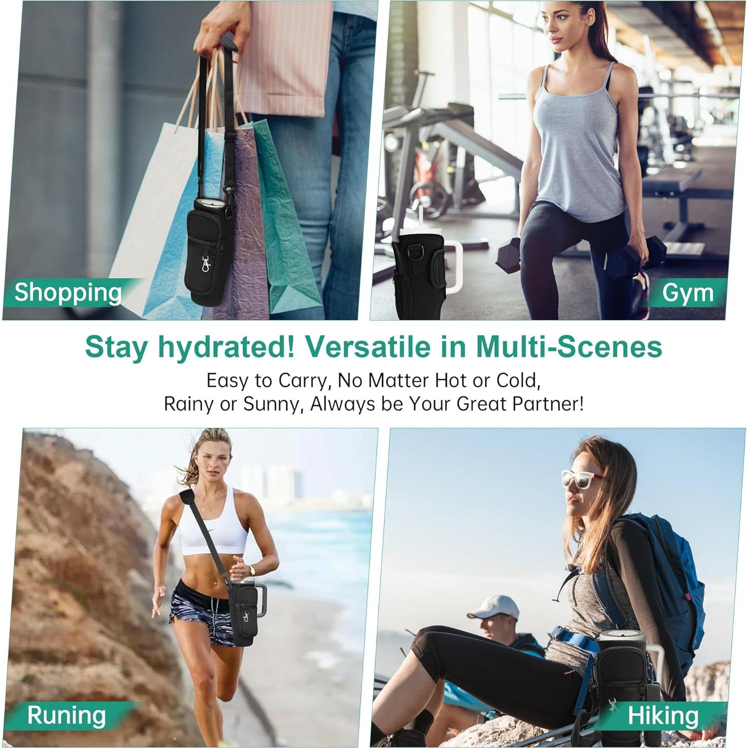 Bolsa Portabotellas de Agua Borcolo WBH001 para 30 oz