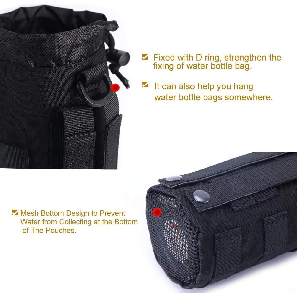 Bolsa Táctica Molle para Botellas de Agua R.SASR - Nylon 1000D
