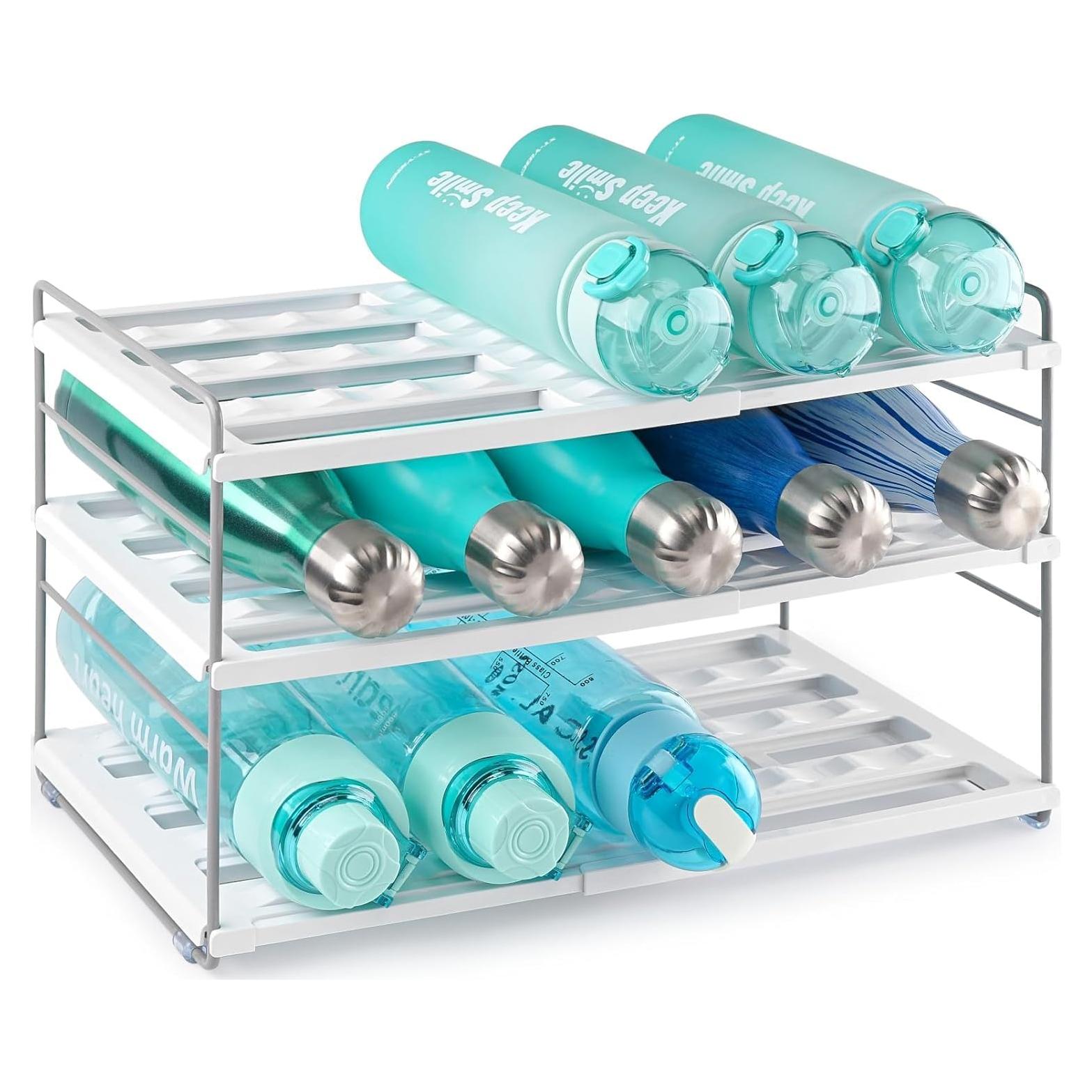 Organizador de Botellas de Agua Cirhy 3 Niveles Expandible