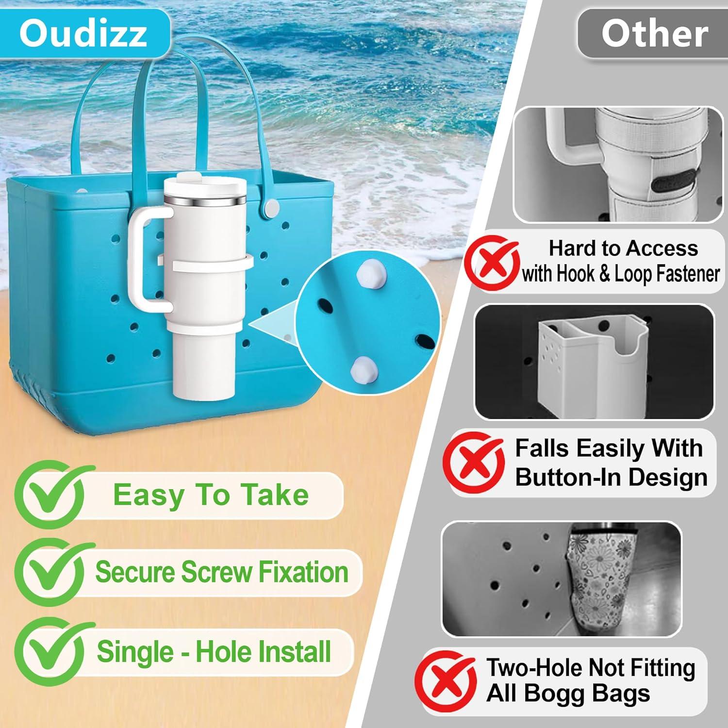 Soporte para Tazas Bogg Oudizz Ajustable 30-40oz Blanco