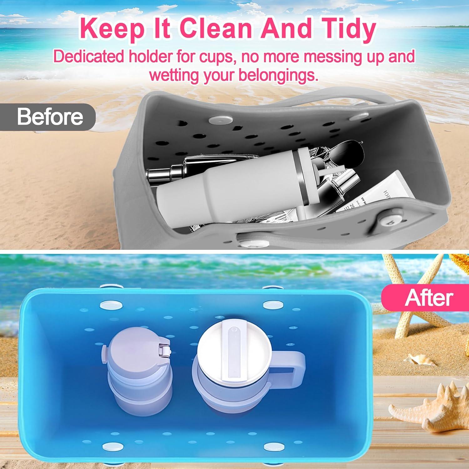 Soporte para Tazas Bogg Oudizz Ajustable 30-40oz Blanco