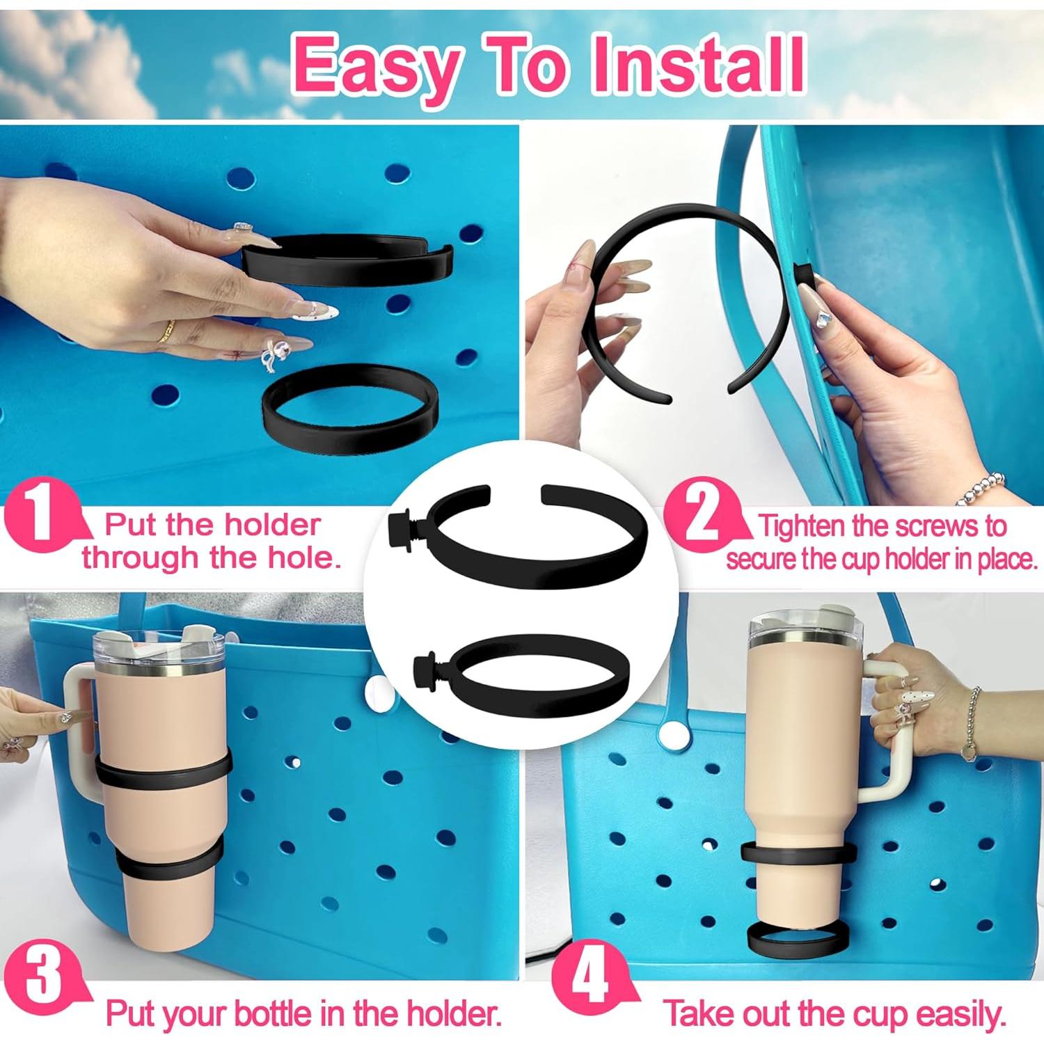 Soporte para Tazas Bogg Oudizz Ajustable 30-40oz Blanco