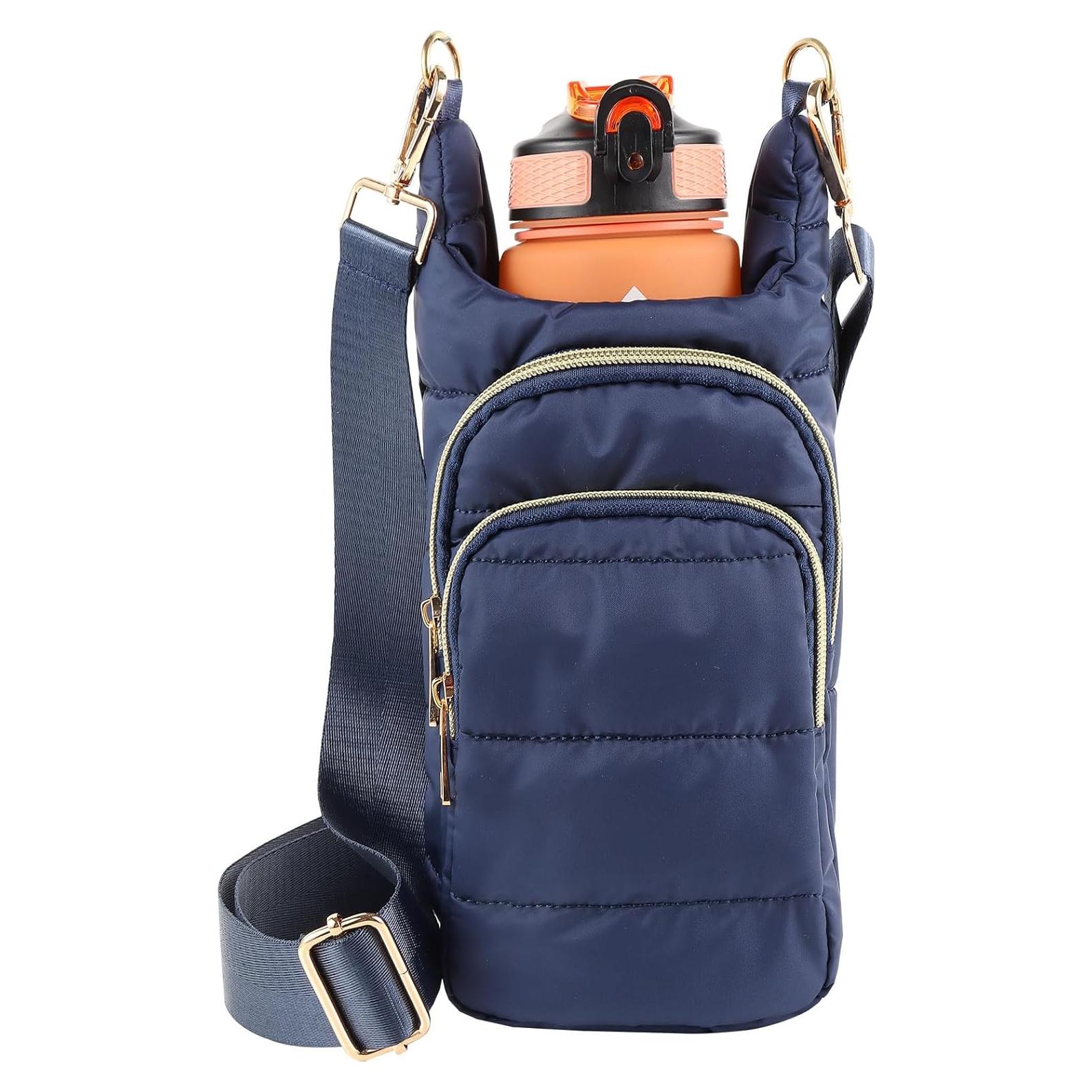 Soporte Acolchado para Botellas de Agua Dealkion 12x12x28cm Azul