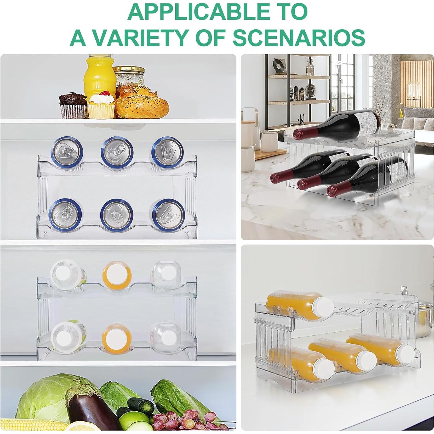 Organizador de Botellas de Agua MYJIE para Tazas Stanley 6 Compartimentos