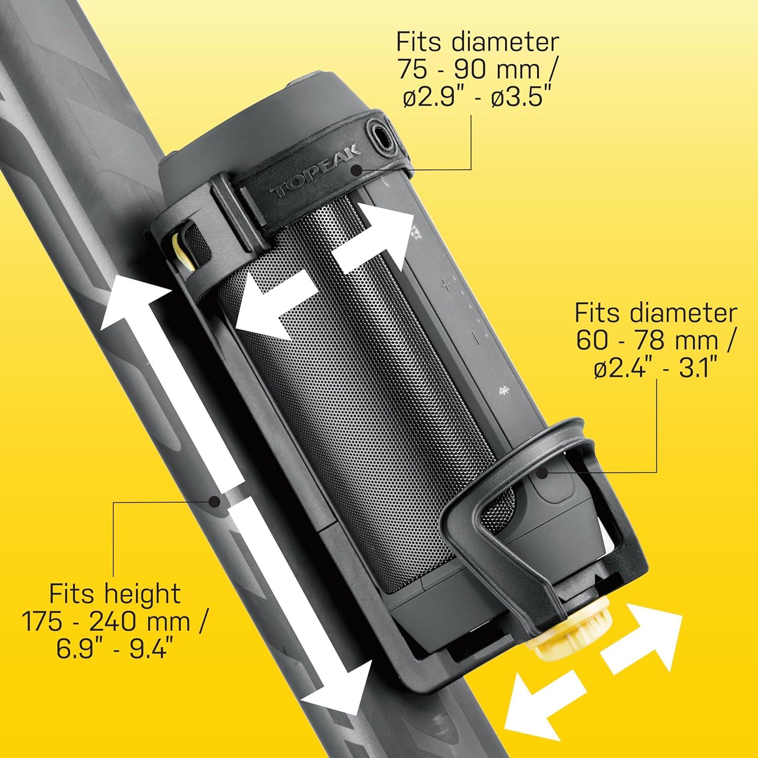 Soporte para Botella Topeak Modula Java Ajustable Negro