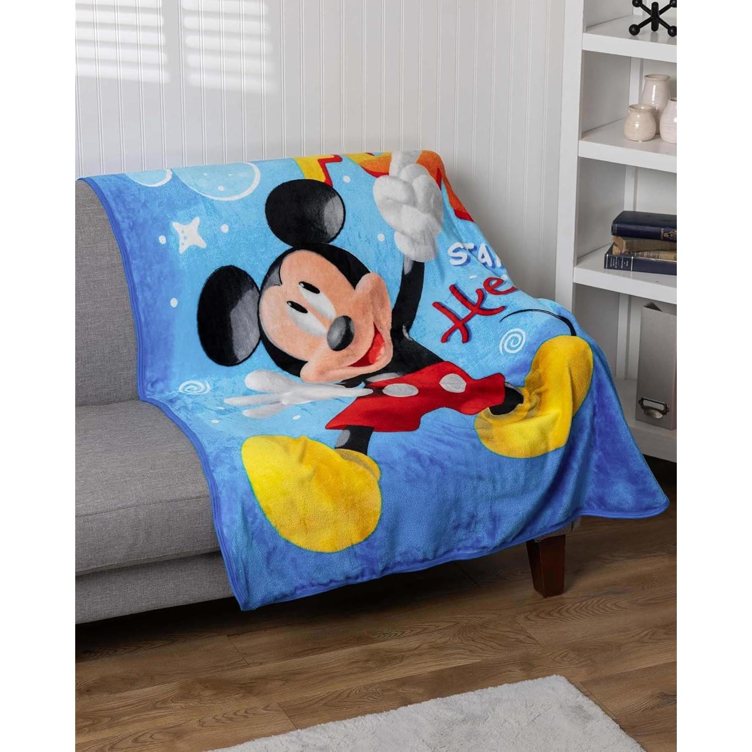 Manta de Toque de Seda Northwest Mickey Mouse 116x152 cm