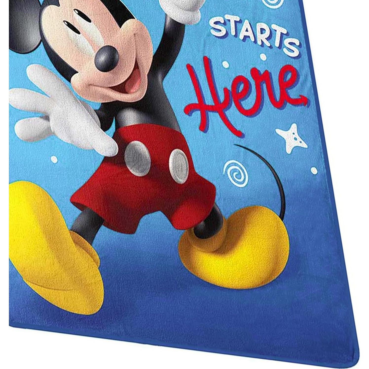 Manta de Toque de Seda Northwest Mickey Mouse 116x152 cm