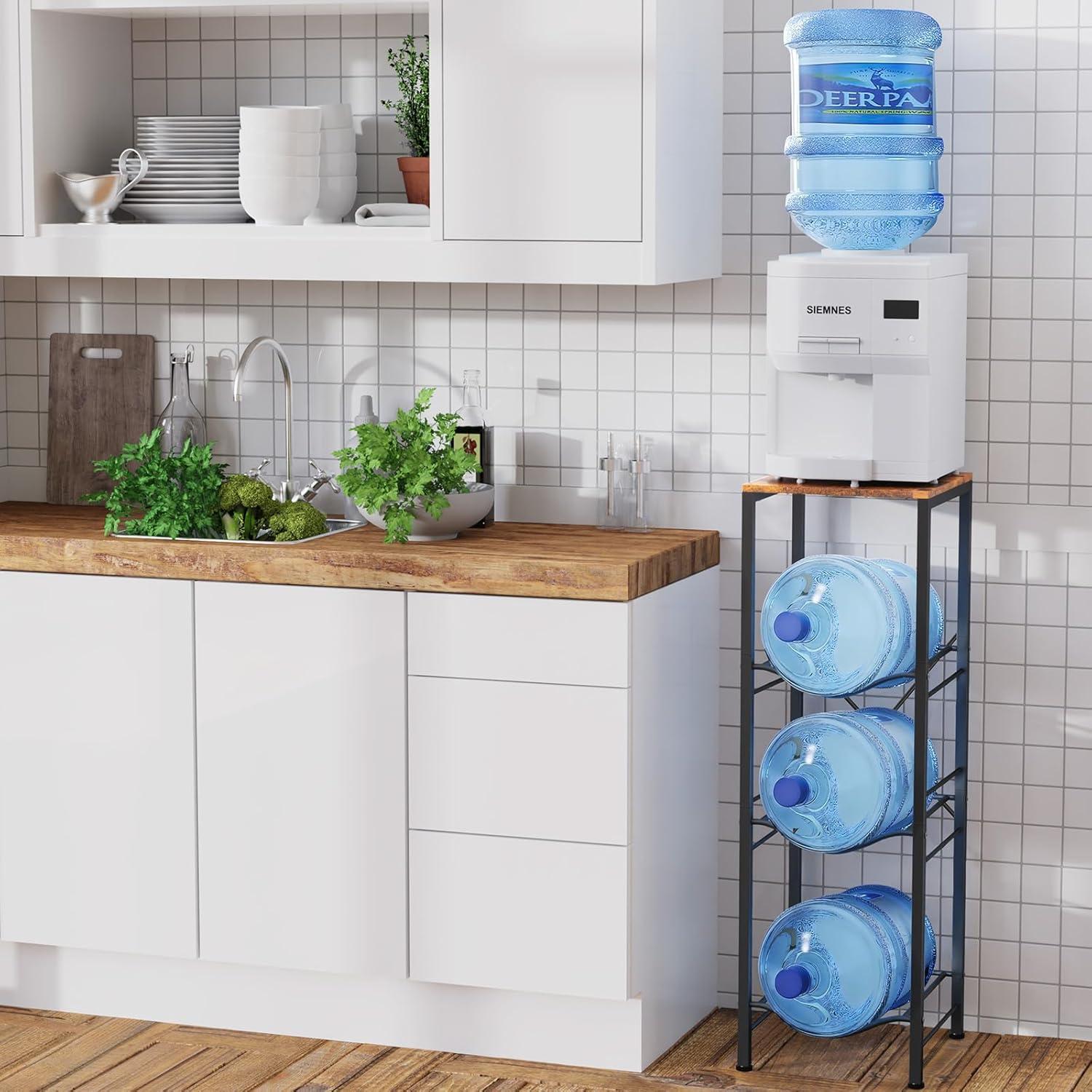 Soporte para Jarras de Agua Housolution 5 Galones 3 Niveles