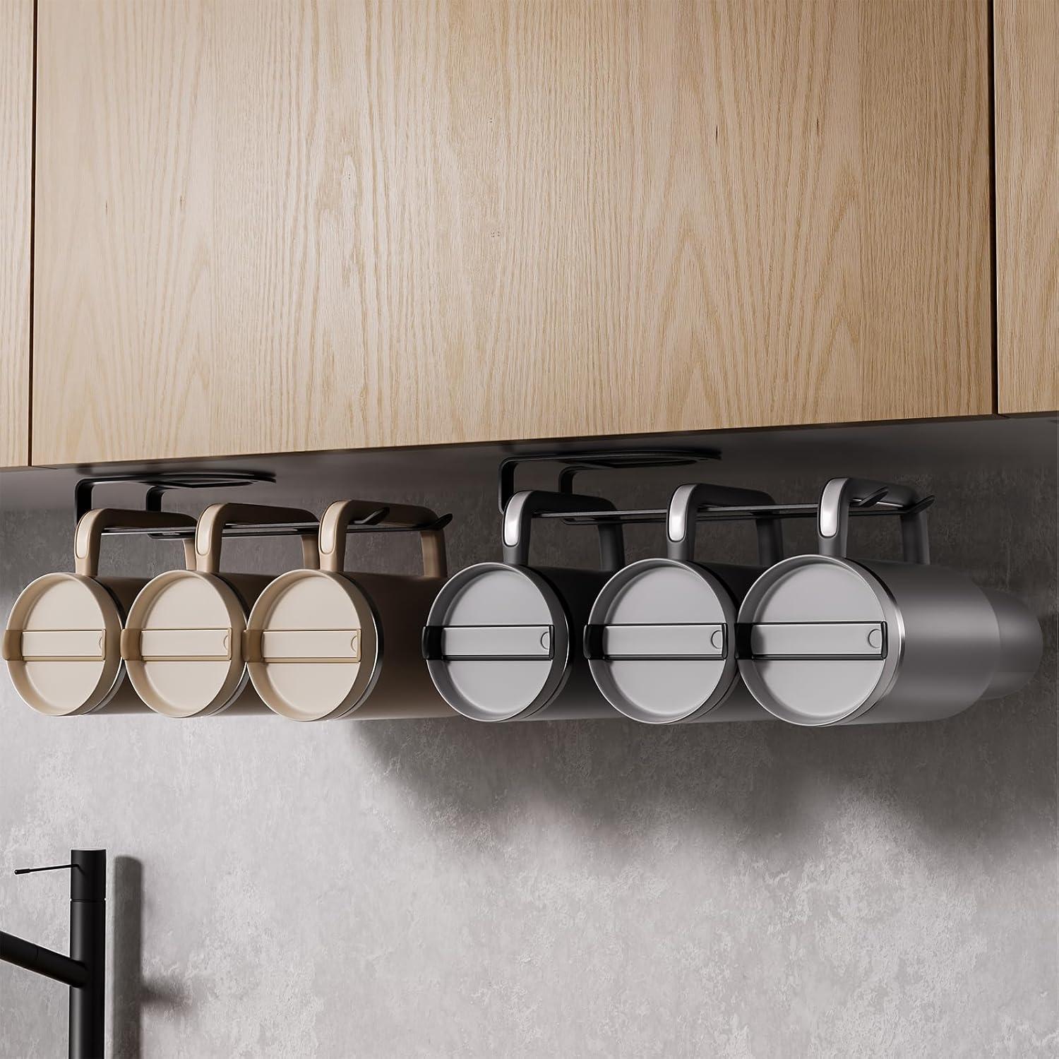 Organizador de Botellas MOJOHAND Negro 2 Paquete para Tazas