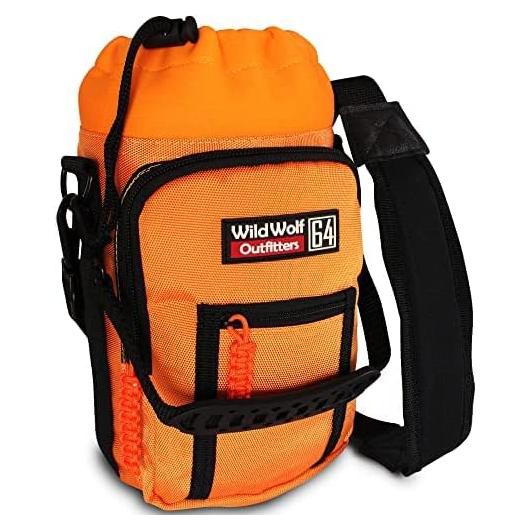 Soporte para Botellas de Agua Wild Wolf Outfitters 1.89L Naranja