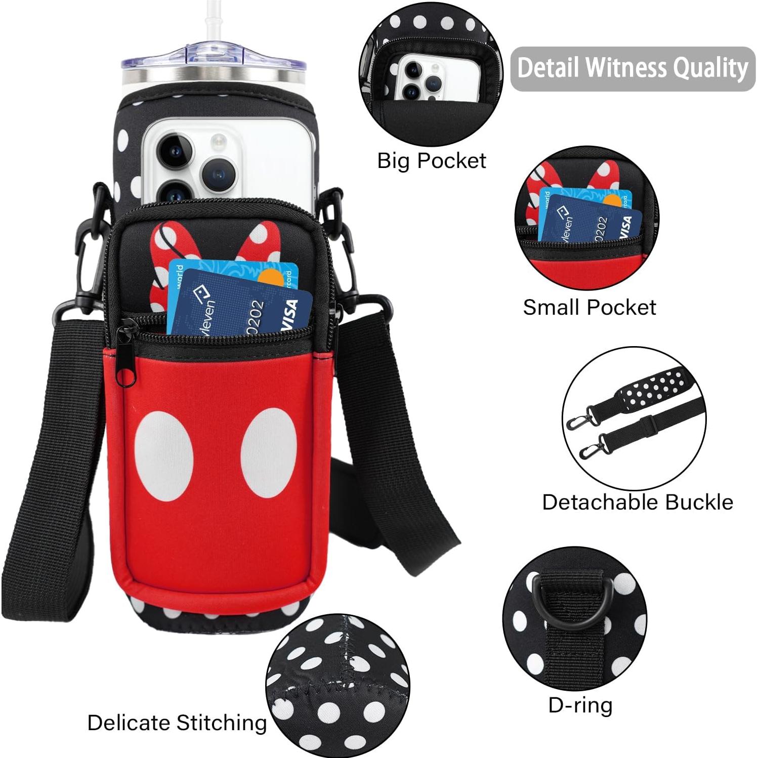 Bolsa Portabotellas de Agua Neopreno Unyopsa 25-32oz Ajustable