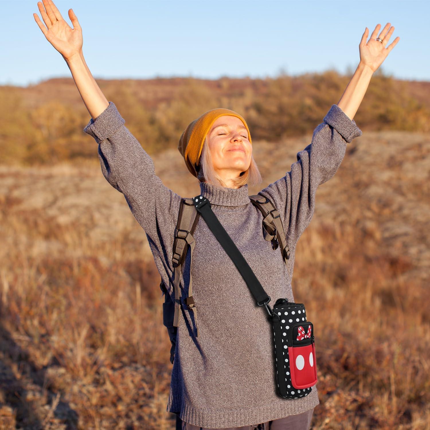 Bolsa Portabotellas de Agua Neopreno Unyopsa 25-32oz Ajustable