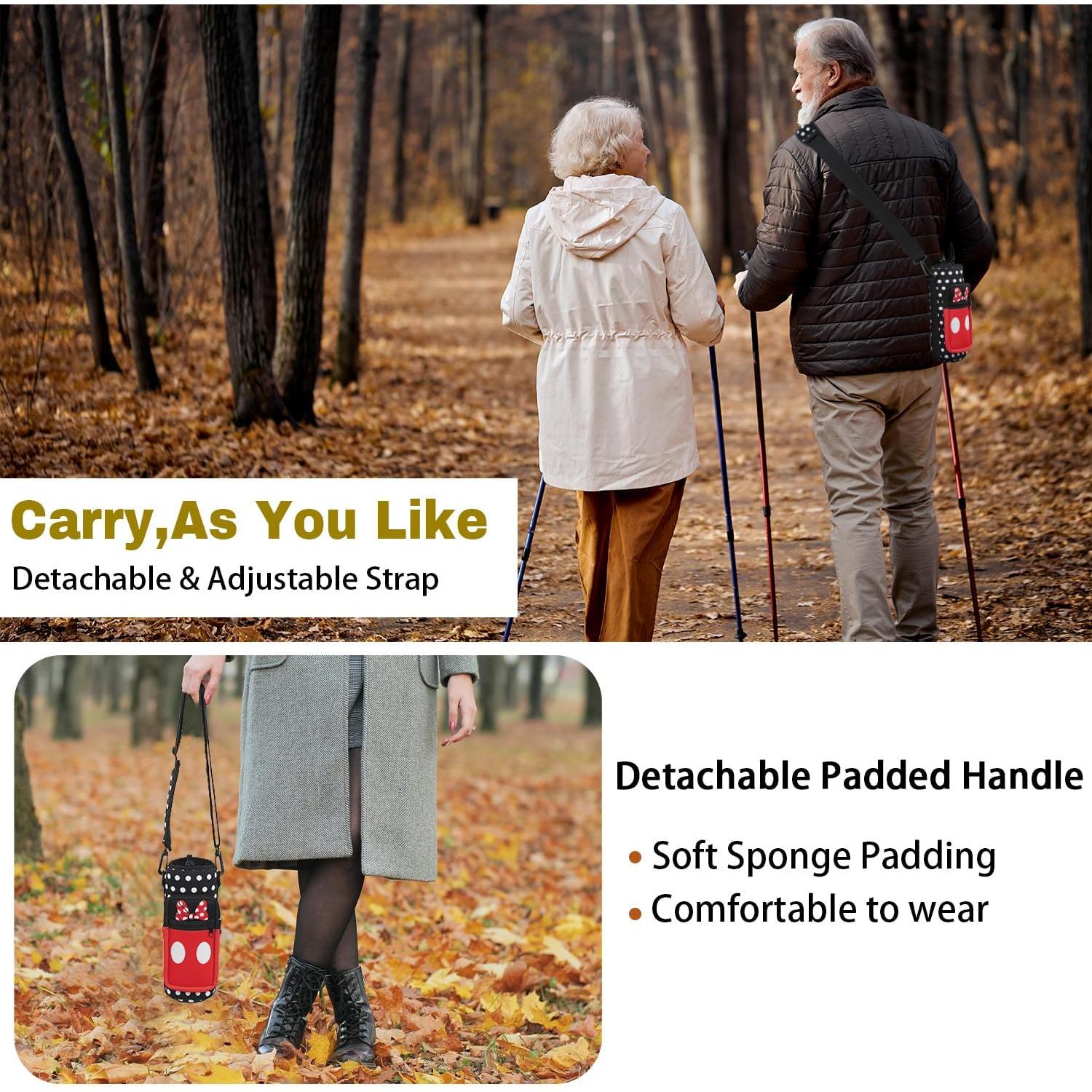 Bolsa Portabotellas de Agua Neopreno Unyopsa 25-32oz Ajustable