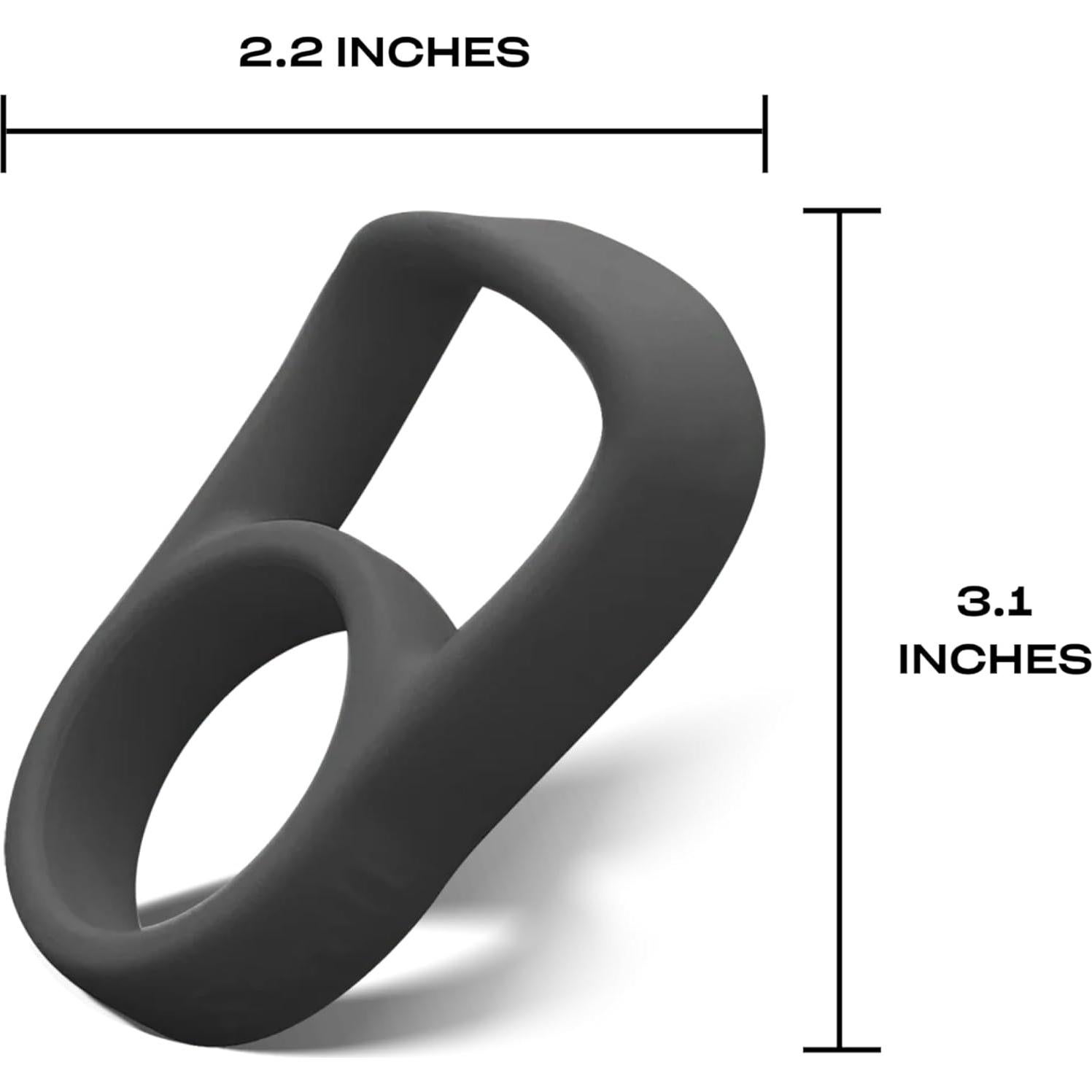Mango de botella S'well gris para botellas de 9oz a 25oz