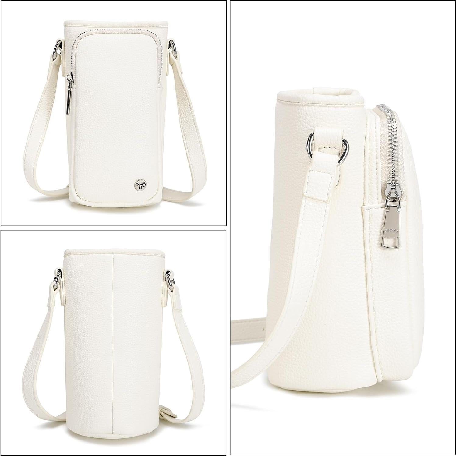 Soporte de Botella de Agua INICAT de Cuero Vegano 32oz