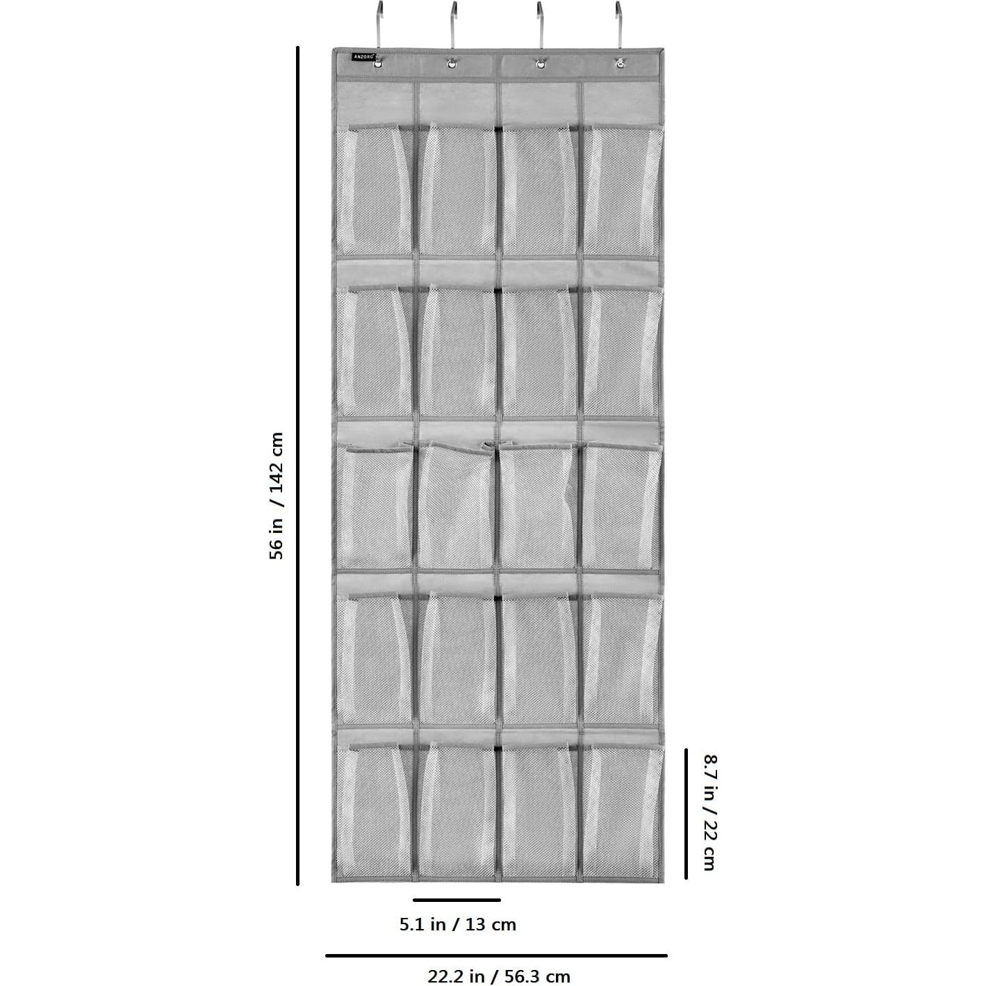Organizador Colgante de Botellas ANZORG 20 Bolsillos Malla