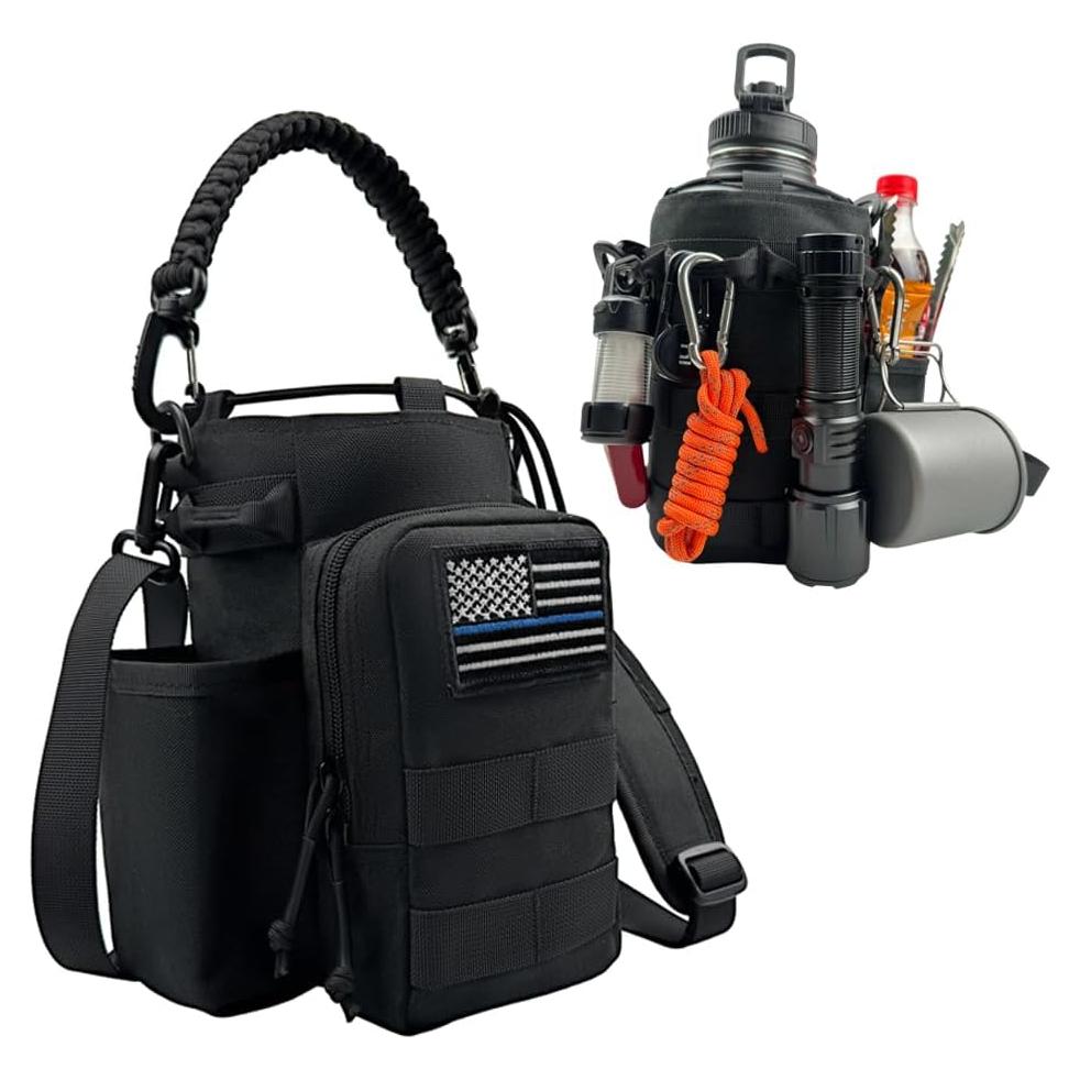 Soporte para Botella de Agua COOLYARD 64 oz Táctico Negro