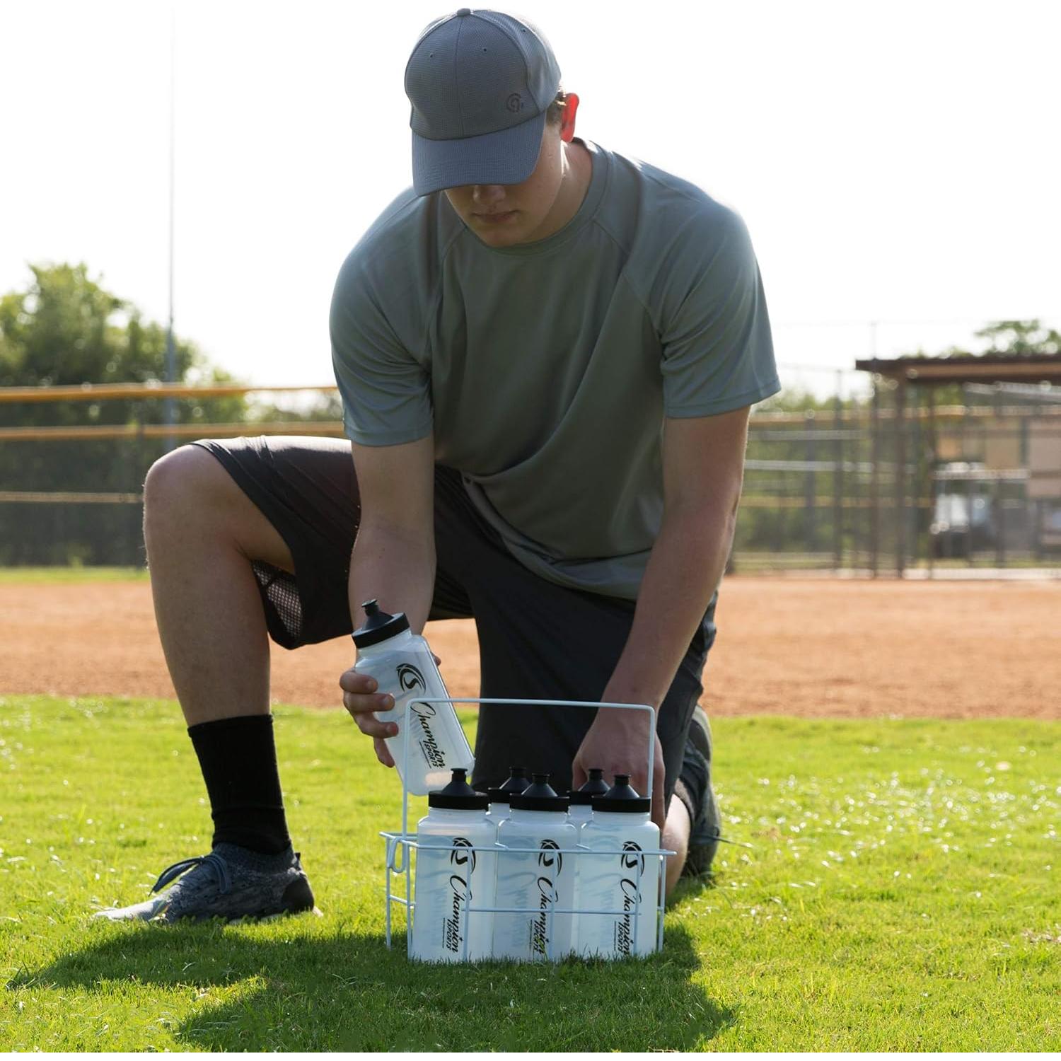 Transportador de Botellas de Agua Champion Sports 6 Cuartos