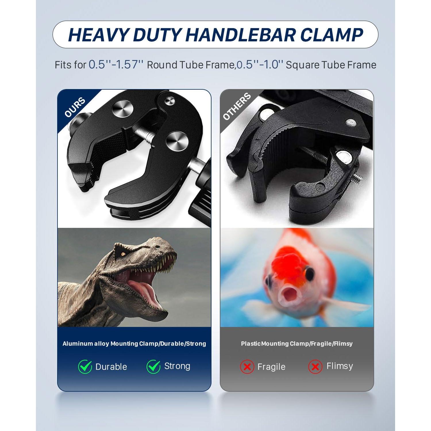 Soporte para Taza de Motocicleta FODSPORTS ZJ01, Universal 0.5-1.57"