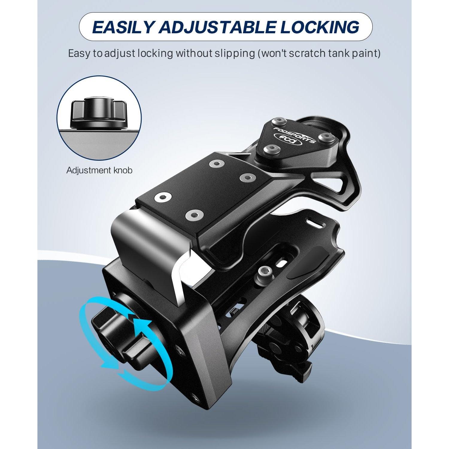 Soporte para Taza de Motocicleta FODSPORTS ZJ01, Universal 0.5-1.57"