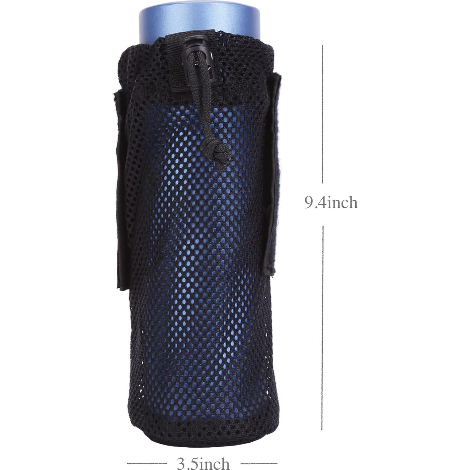 Bolsa de Agua Pouch Molle SHAPE YOU 500ml Plegable Negra
