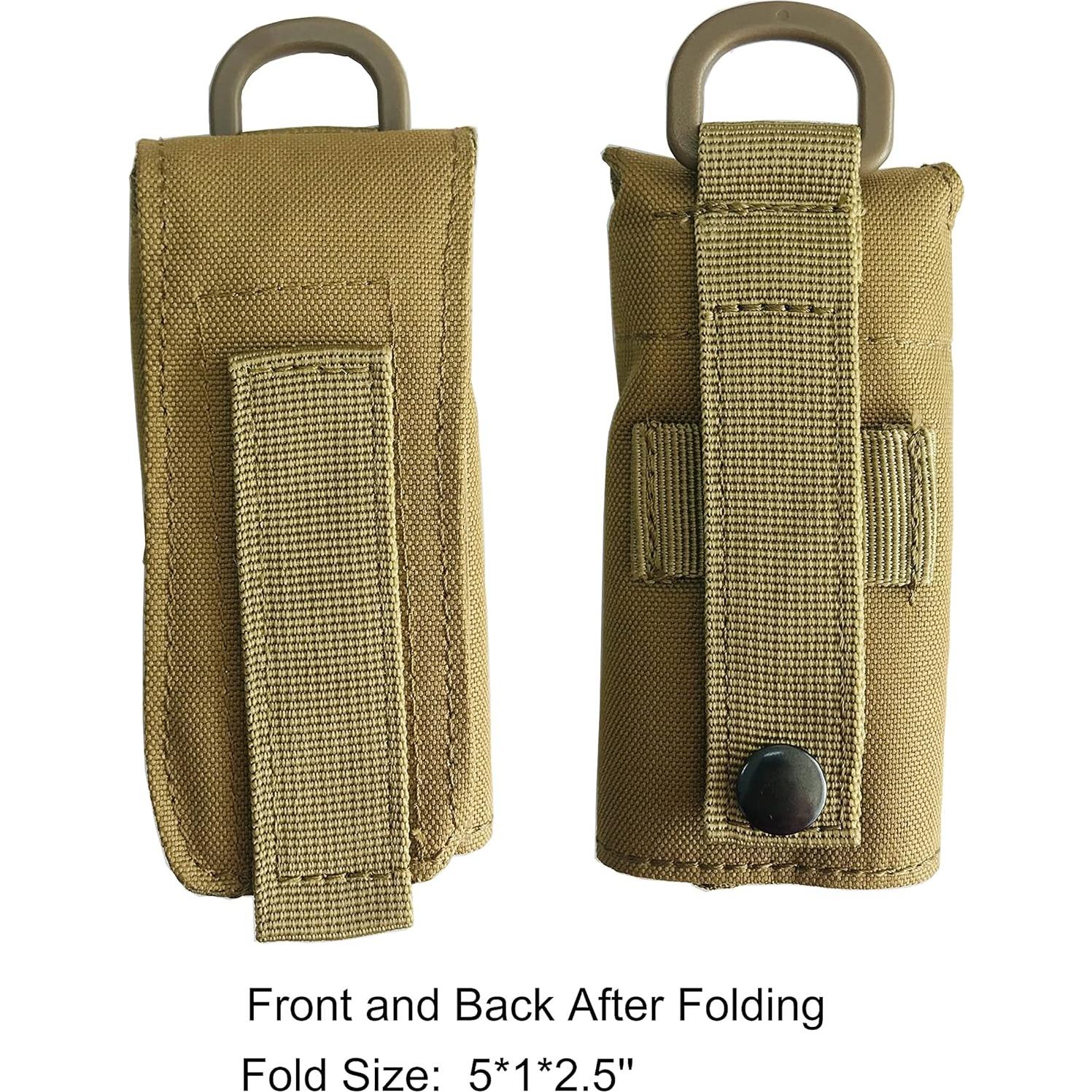 Bolsa de Agua Pouch Molle SHAPE YOU 500ml Plegable Negra