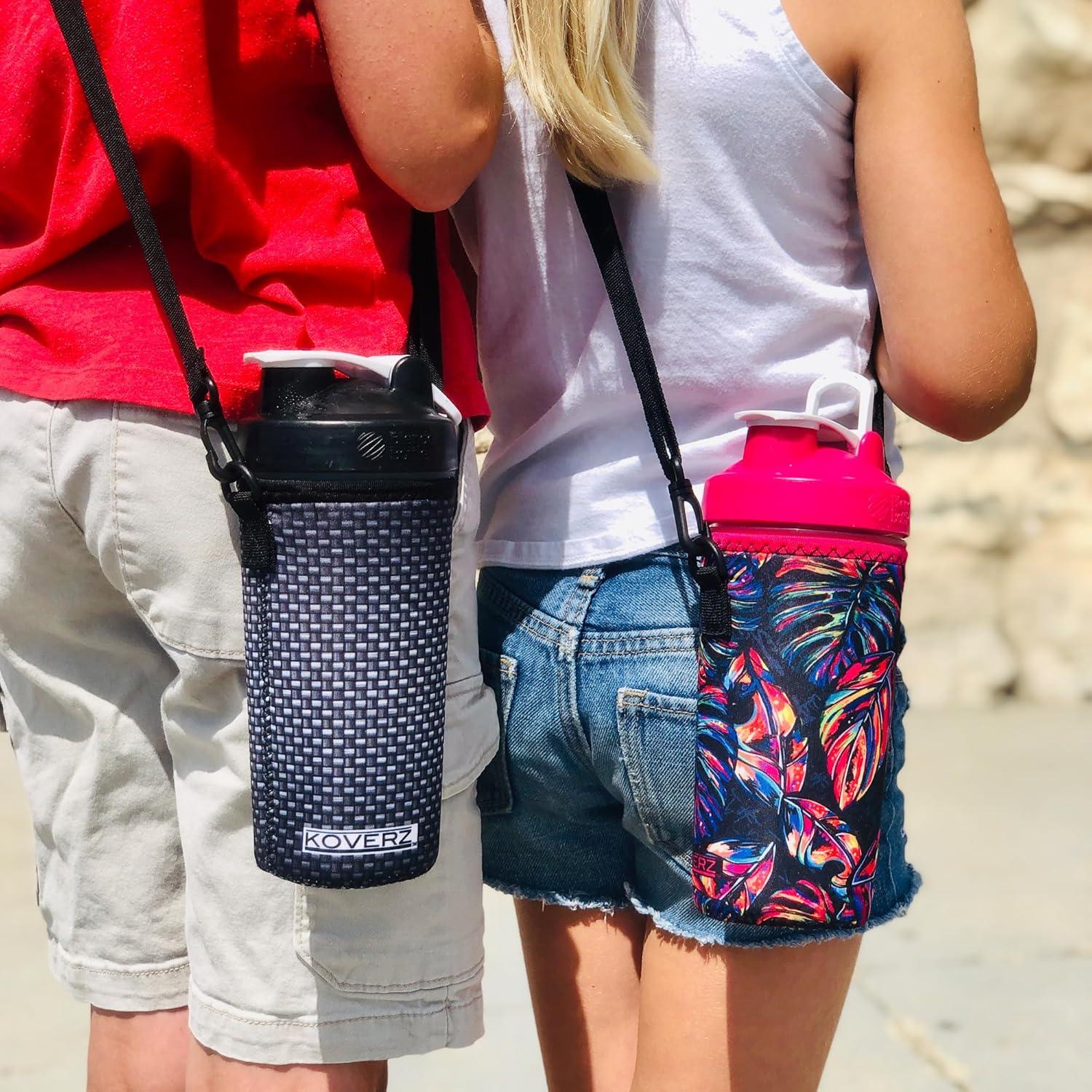 Portabotellas de Agua Koverz Grande 24-30oz Neopreno Tres Chic