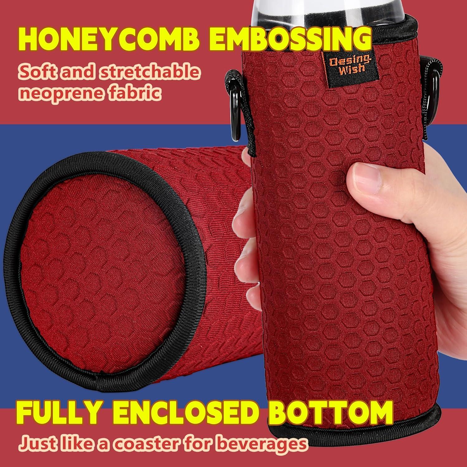 Funda de Botella de Plástico Neopreno Desing Wish 16.9oz 2 PCS