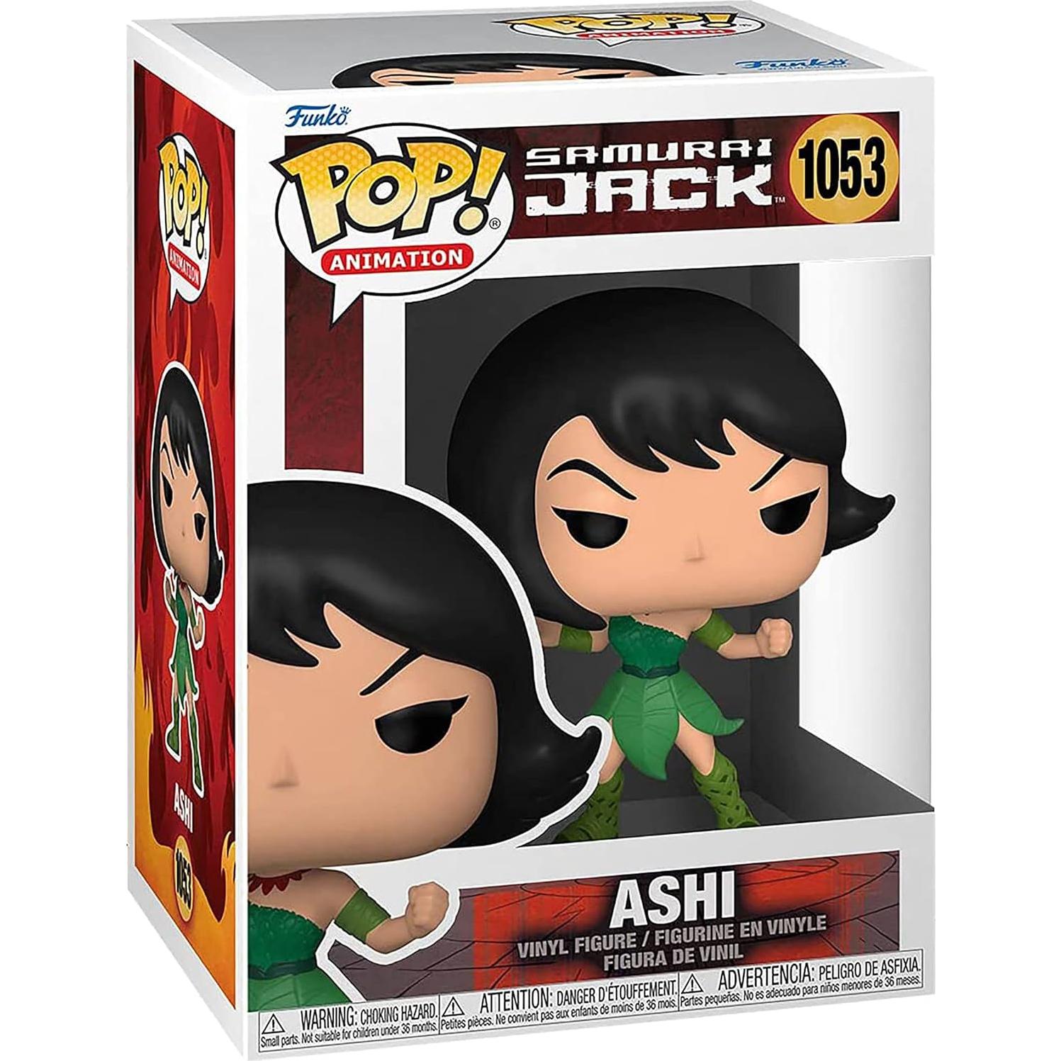 Figura Funko Pop! Samurai Jack - Ashi, 9.5 cm, Multicolor