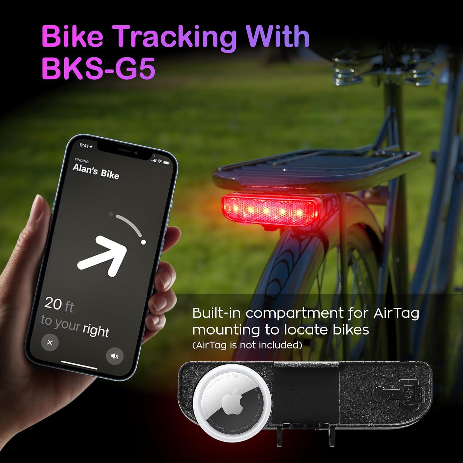 Luz Trasera BikeSpark BKS-G5 Recargable Tipo-C 10 Lúmenes