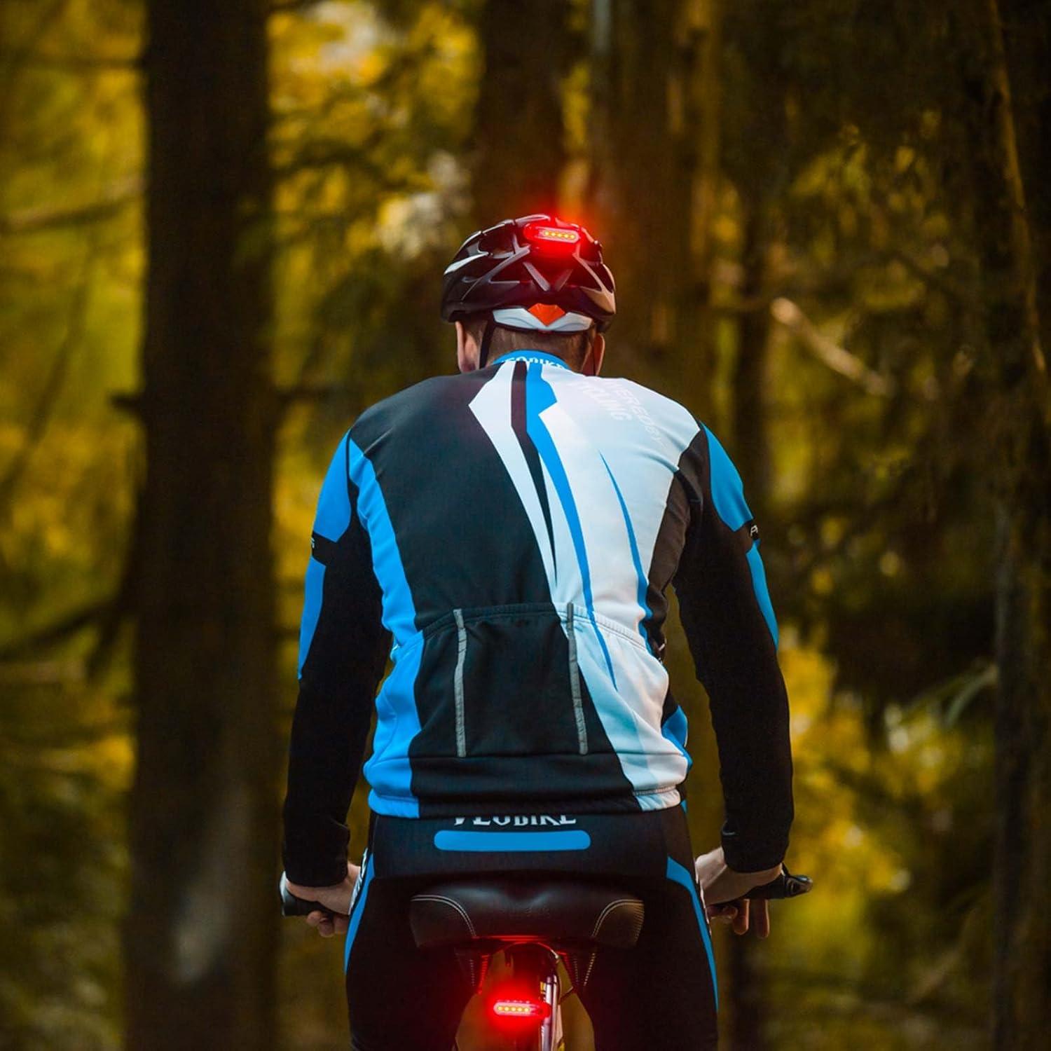 Luz Trasera Recargable Yuwumin VE-BTL056 Rojo 50 Lúmenes