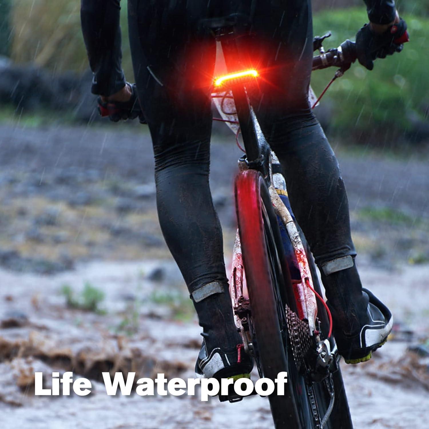 Luz Trasera Inteligente MEILAN X5 para Bicicleta Recargable USB