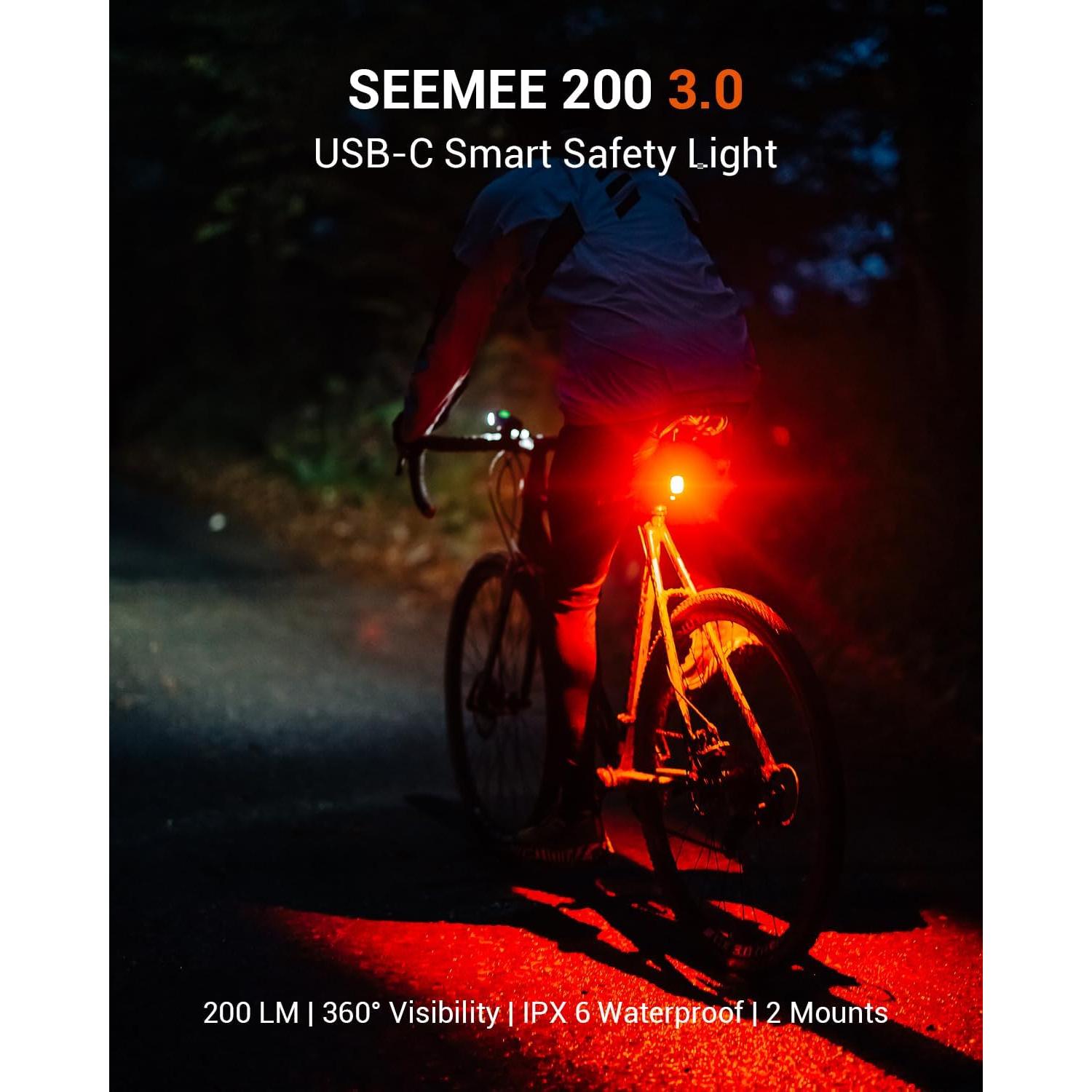 Luces Traseras Recargables Magicshine SEEMEE 200, 200 Lúmenes