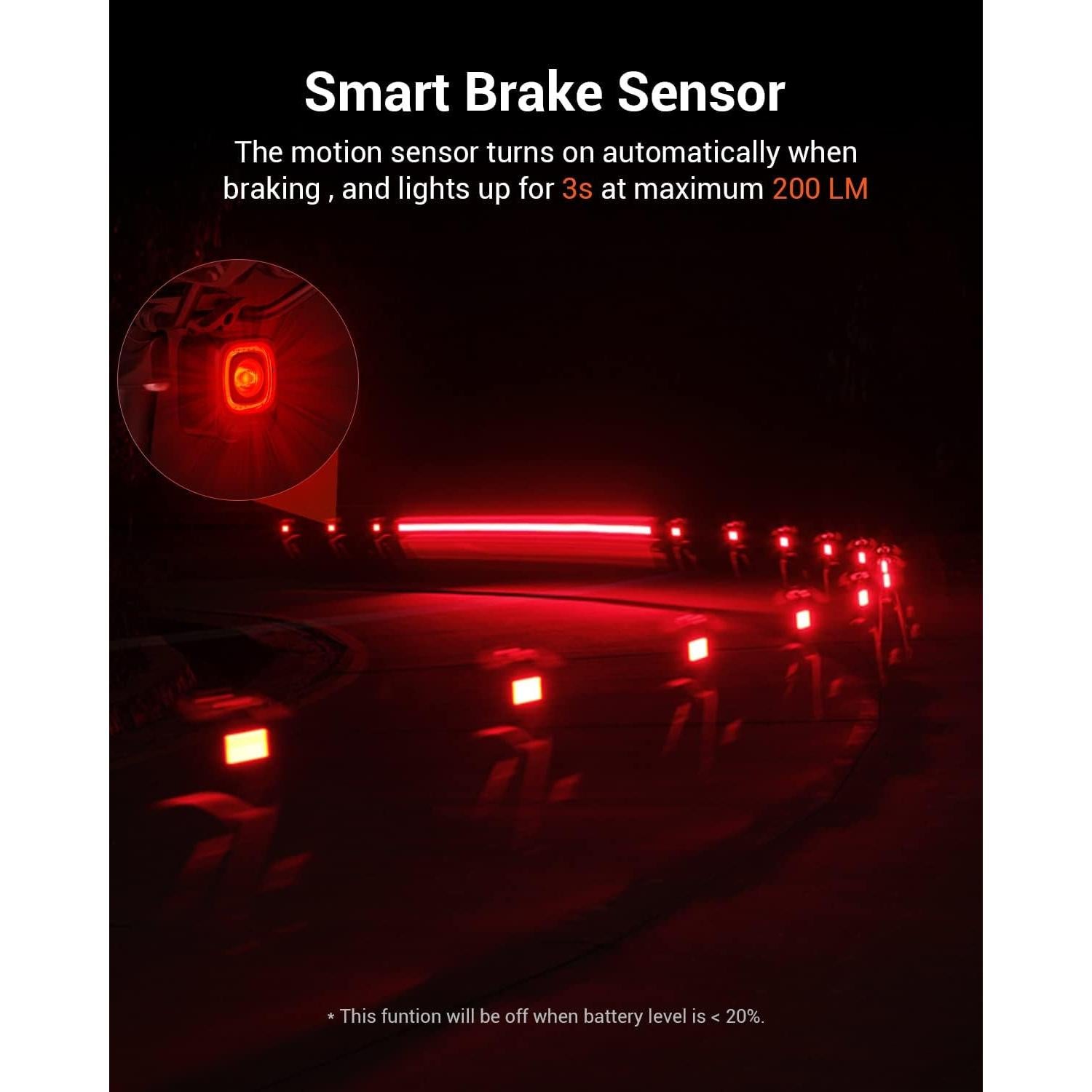 Luces Traseras Recargables Magicshine SEEMEE 200, 200 Lúmenes